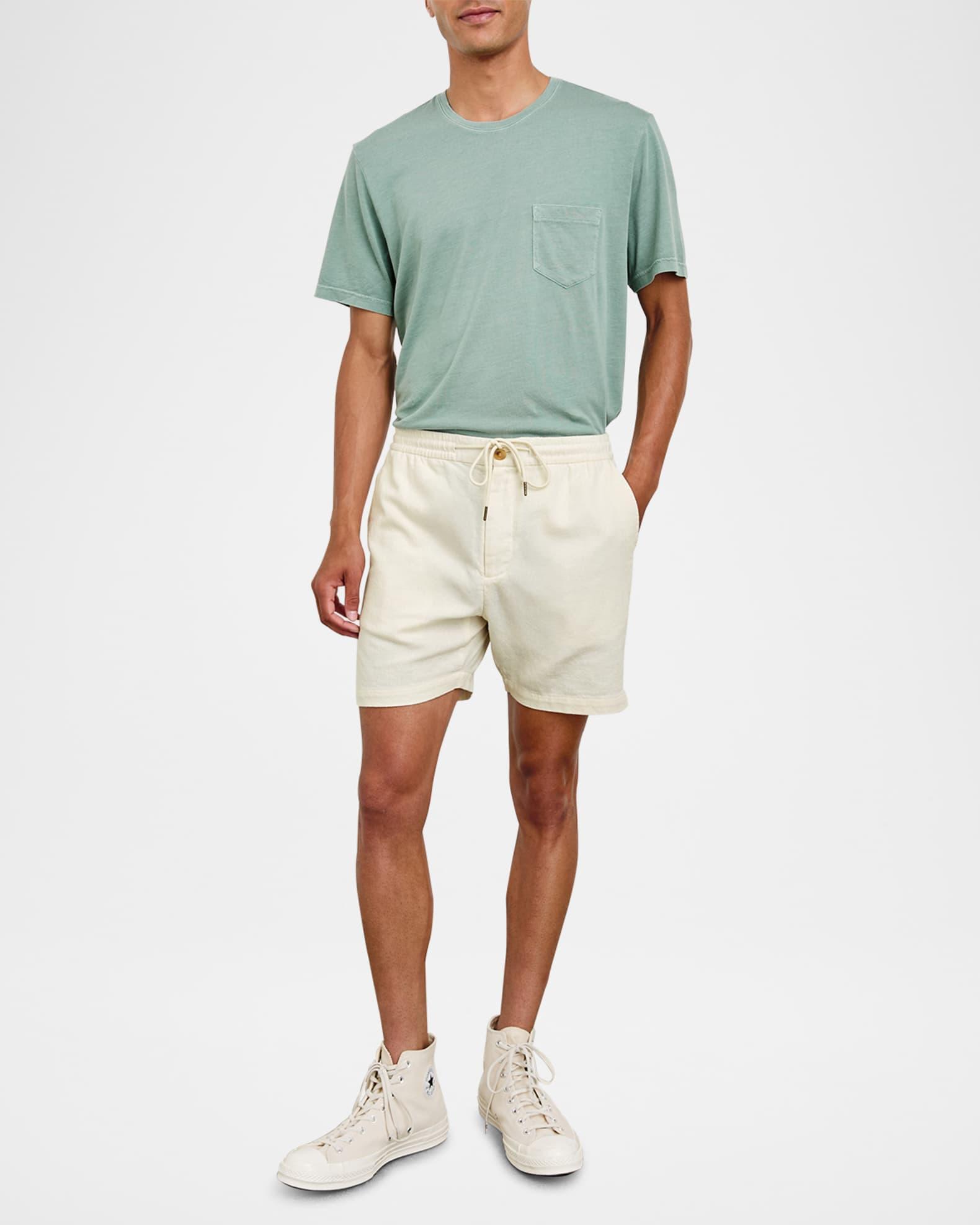 Men's Archer 6 Cotton and Linen Drawstring Shorts Product Image