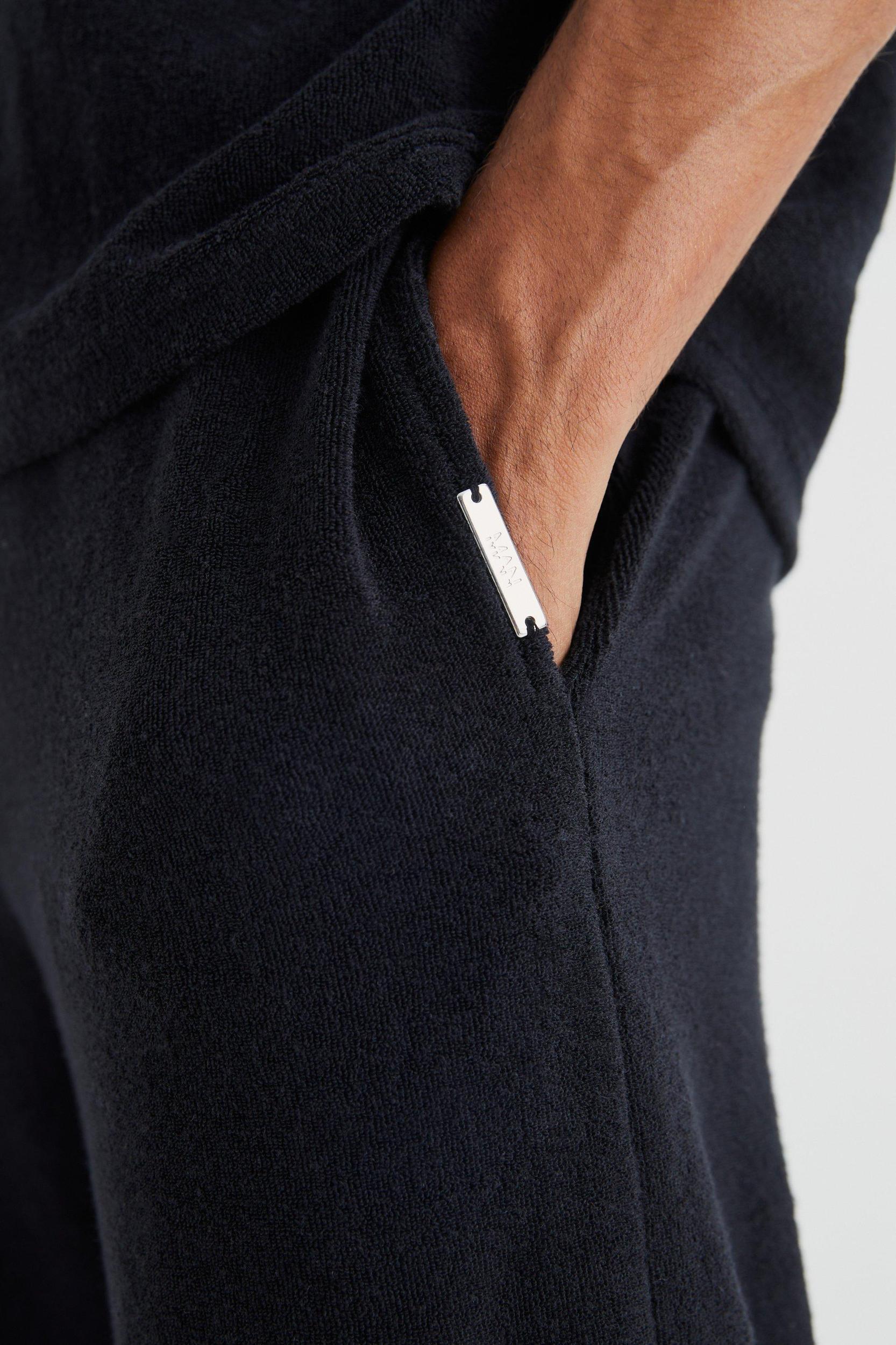 Relaxed Fit Premium Towelling Sweatpants | boohooMAN USA Product Image
