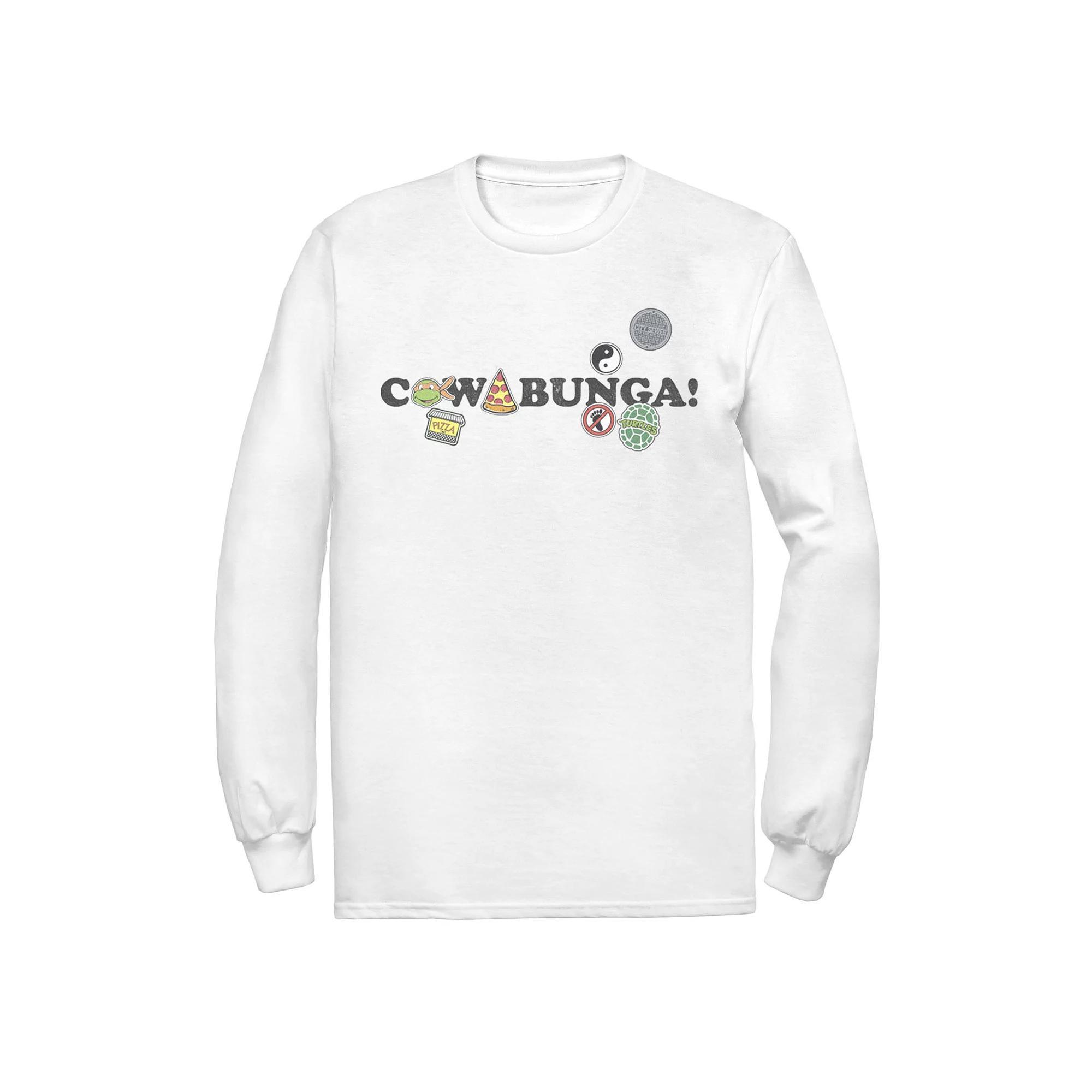 Mens Teenage Mutant Ninja Turtles Cowabunga Patch Tee Product Image