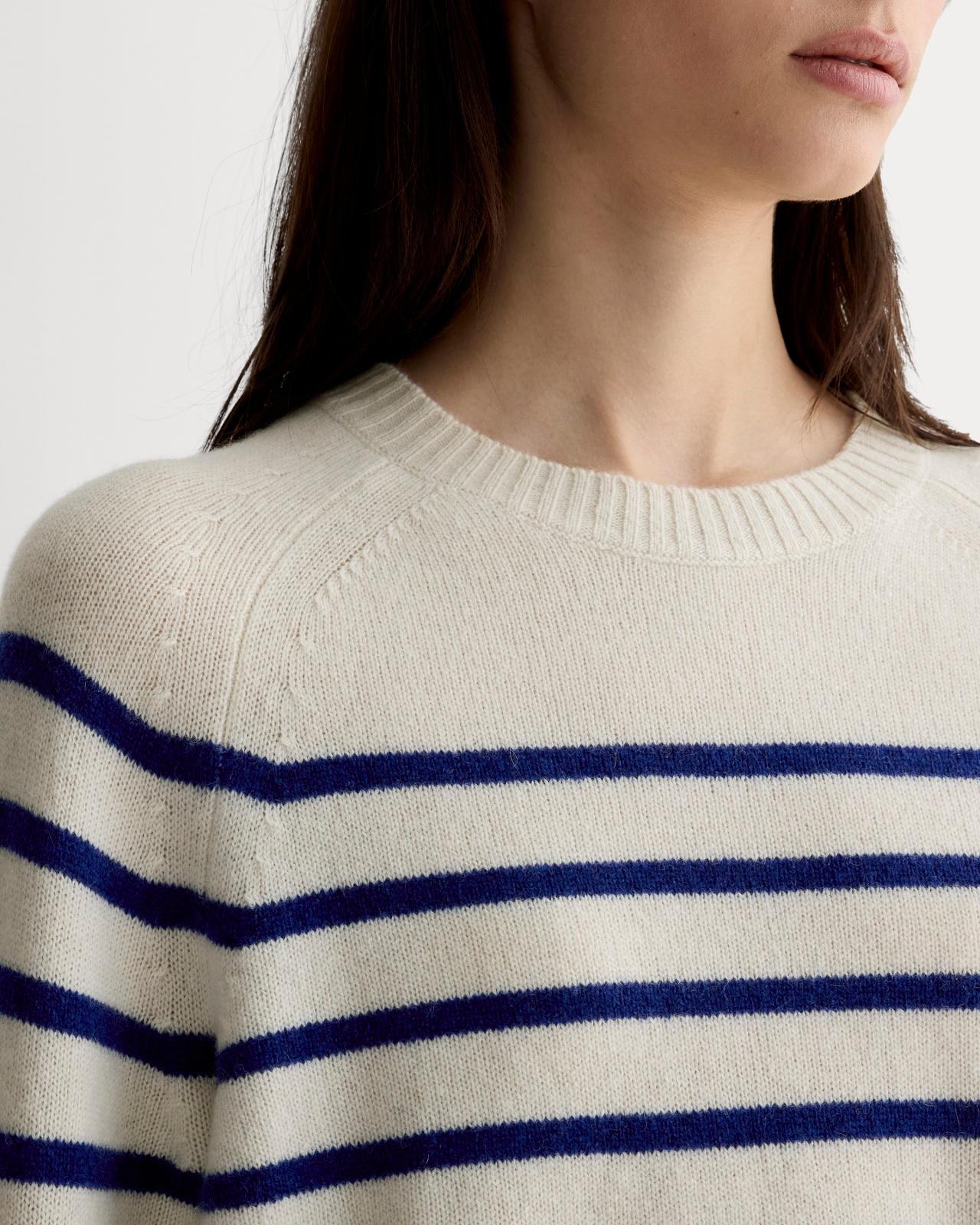 The Boxy Crew in Cashmere Product Image