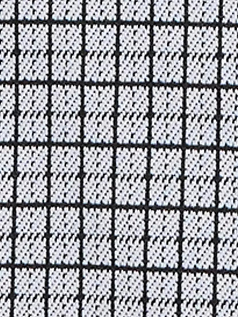 Grid A-Line Minidress Product Image