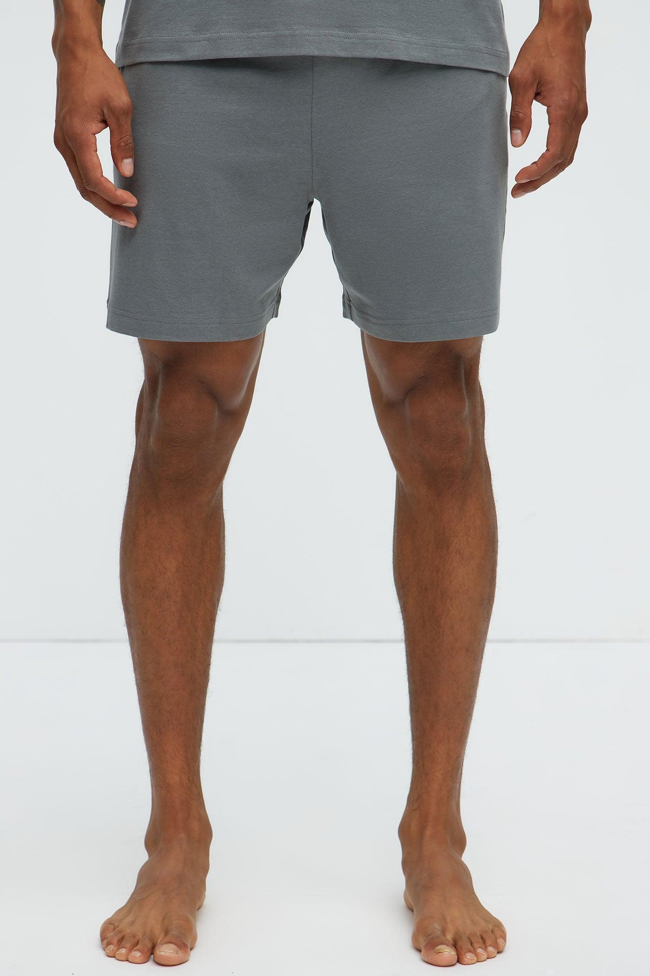 Essential Modal Lounge Shorts - Slate Grey Product Image
