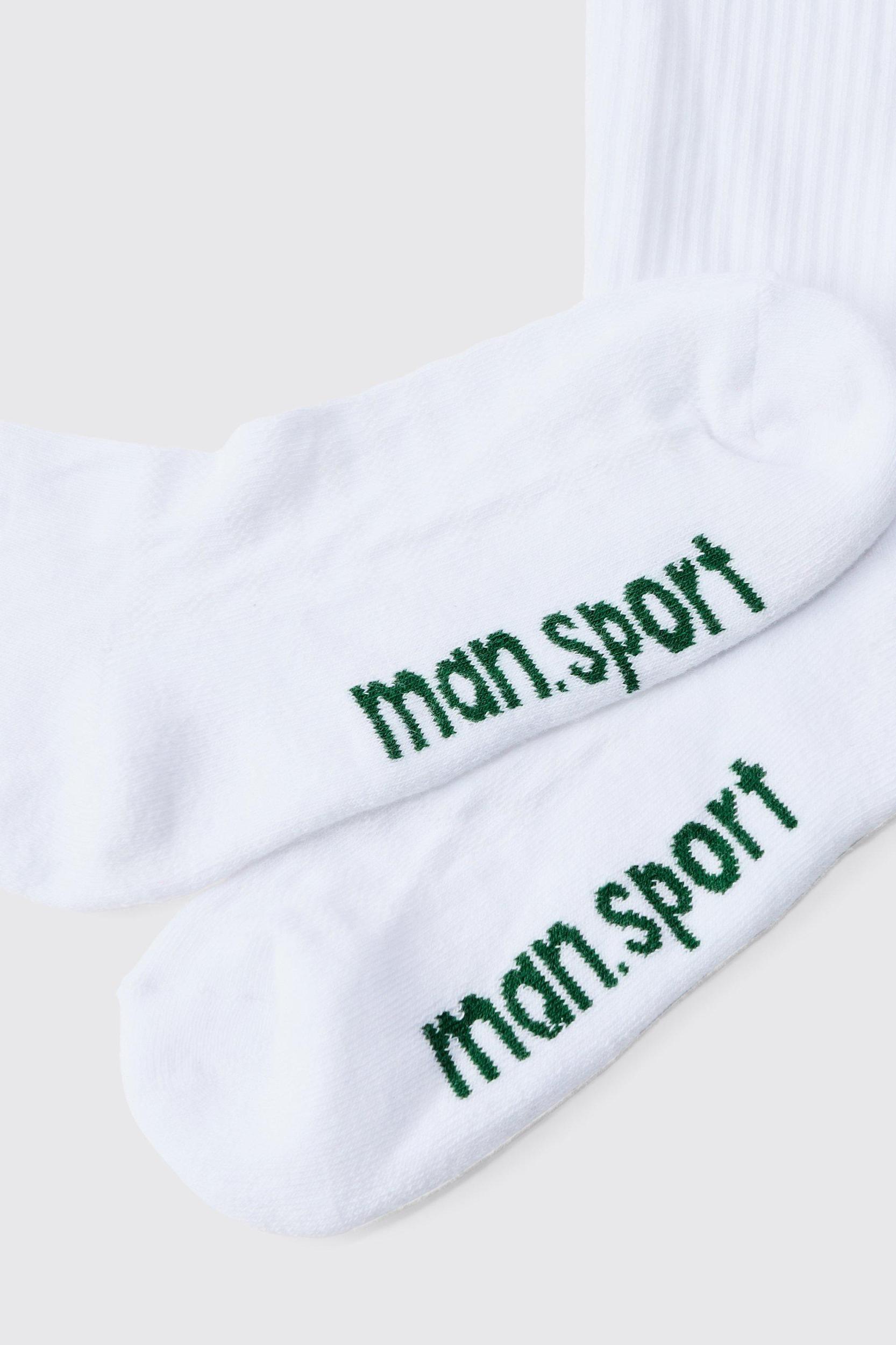 Man Sport Crew Socks | boohooMAN USA Product Image