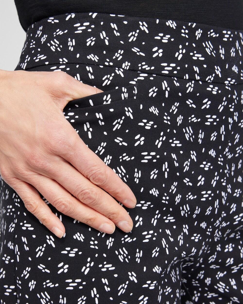Brigitte Line Print Wide Leg Crops Product Image