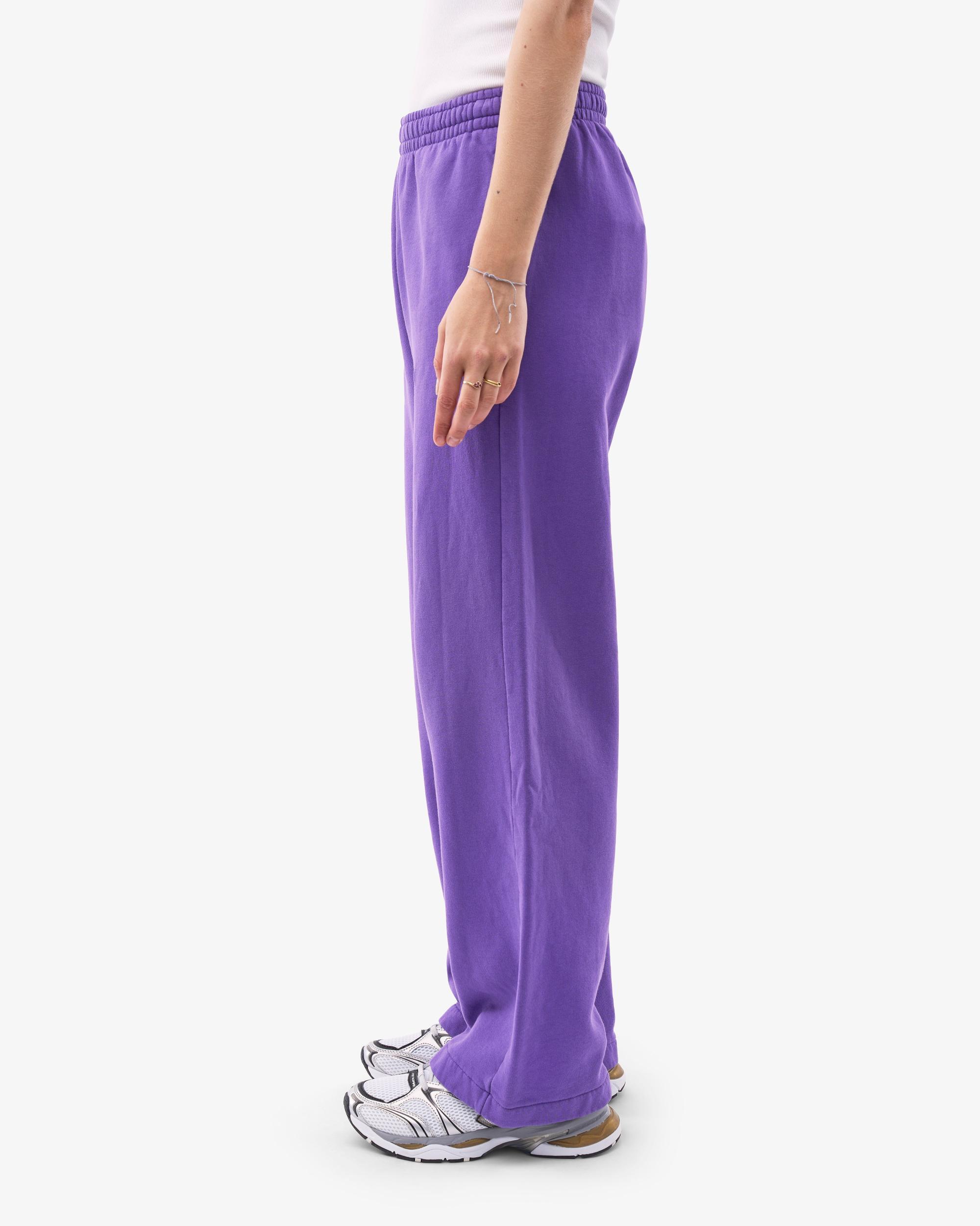 Organic Straight Leg Sweatpants - Ultra Violet Product Image