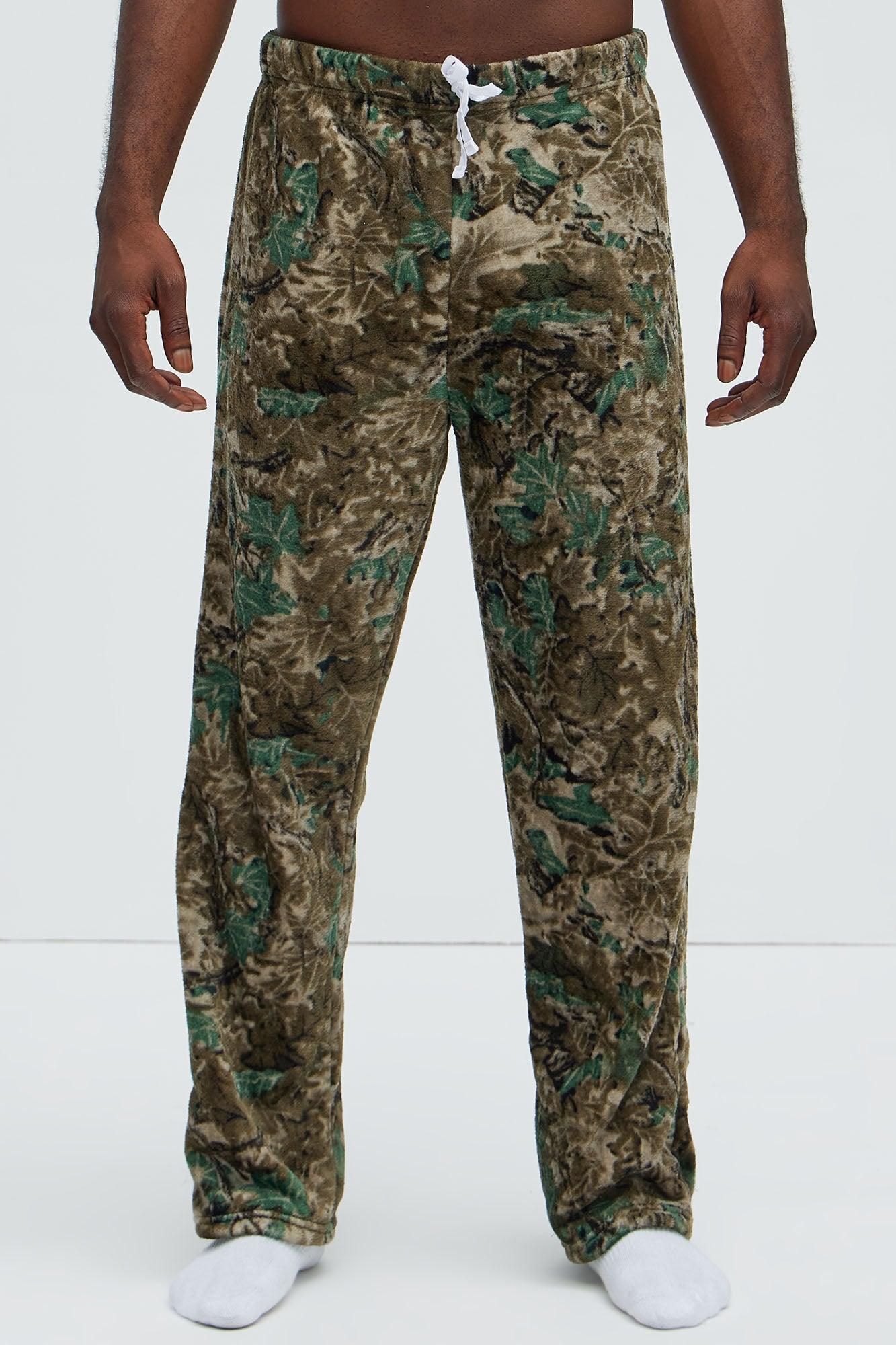 Keep It Camo Plush Lounge Pants - Camouflage Product Image