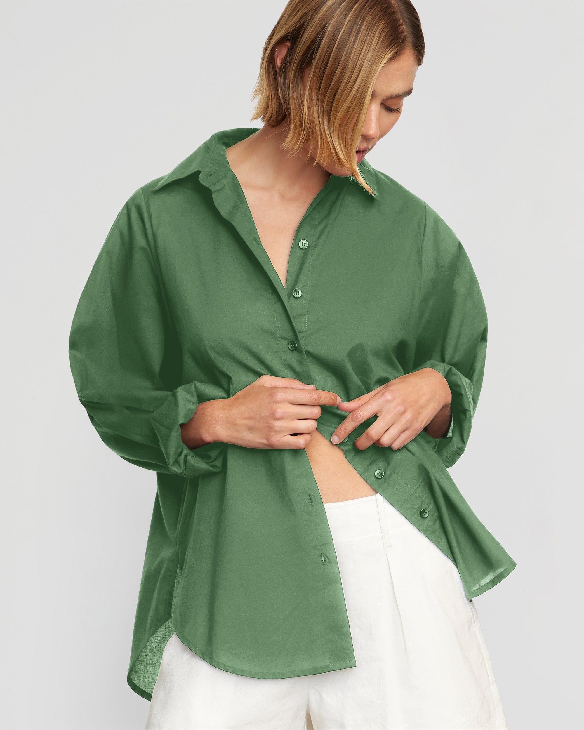 Dakota Oversized Organic Cotton Shirt Product Image