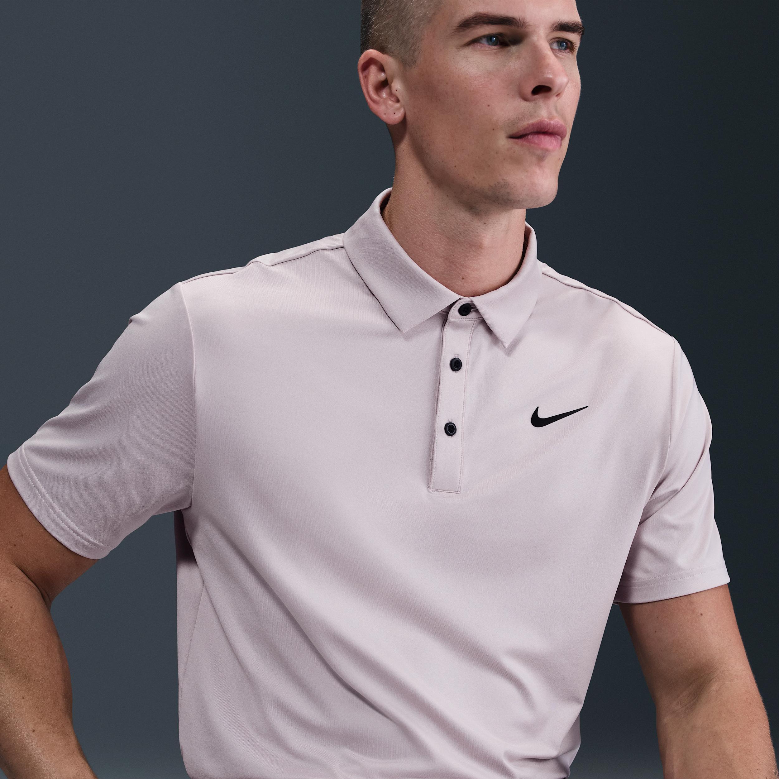 Nike Men's Tour Dri-FIT Heathered Golf Polo Product Image