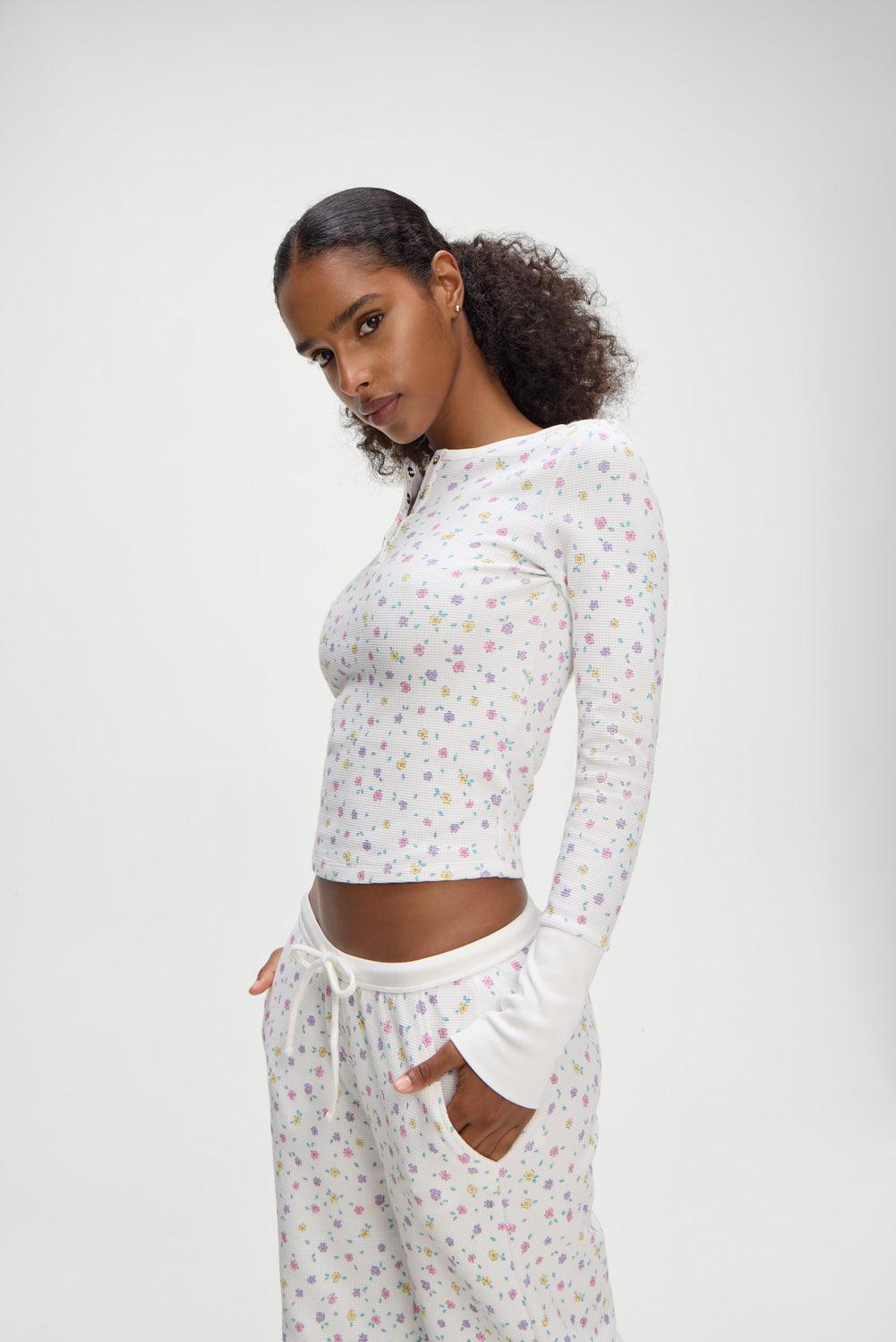 Cabin Thermal Pajama Pants - Picnic Blanket Product Image