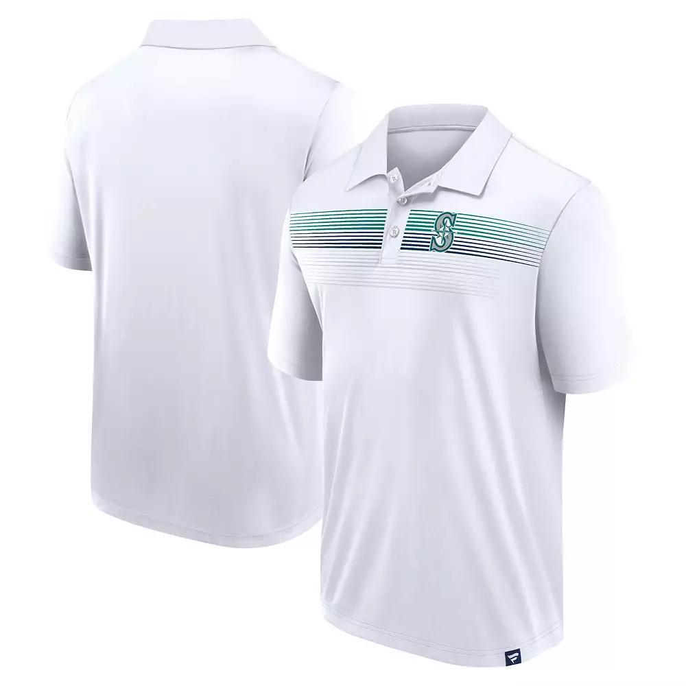 Men's Fanatics Branded White Los Angeles Dodgers Big & Tall Victory For Us Interlock Polo, Size: 5XB Product Image