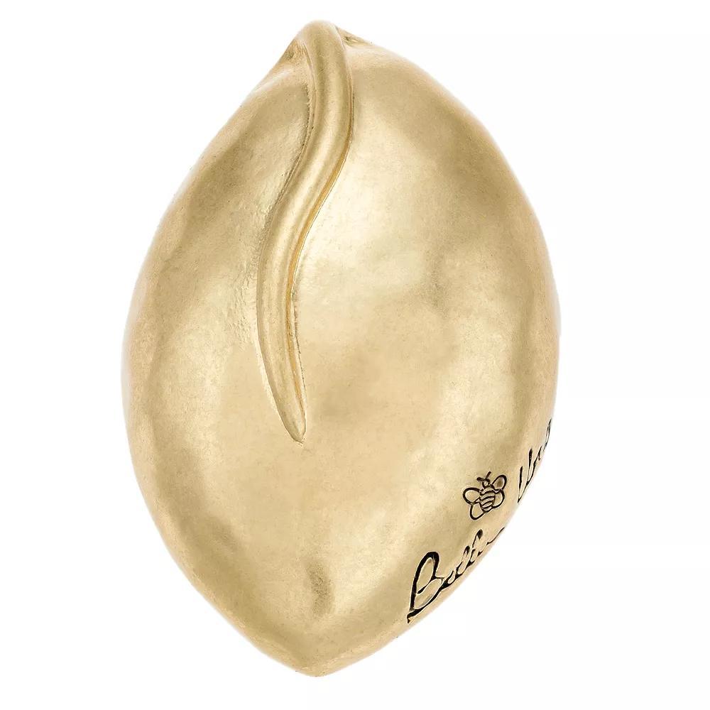 Bella Uno Leaf Statement Ring, Womens Gold Tone Product Image