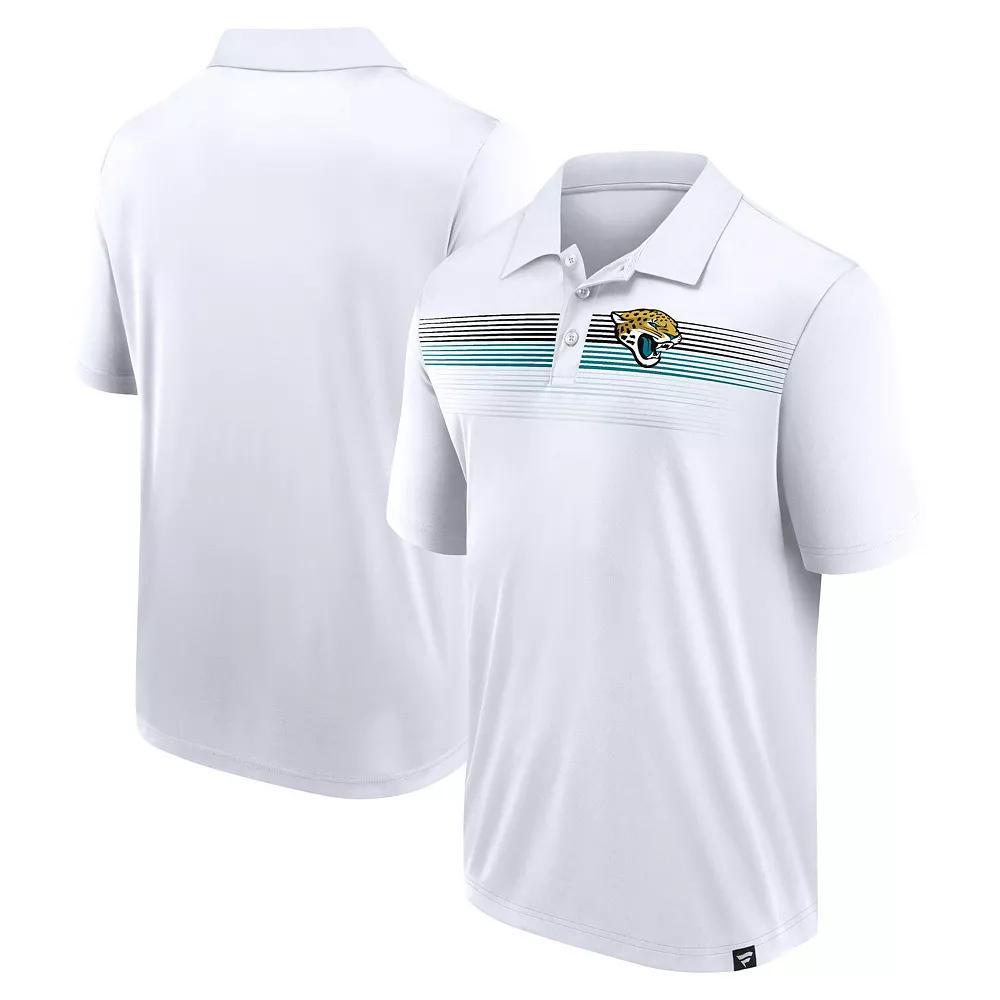 Men's Fanatics White Jacksonville Jaguars Big & Tall Sublimated Polo, Size: 3XB Product Image