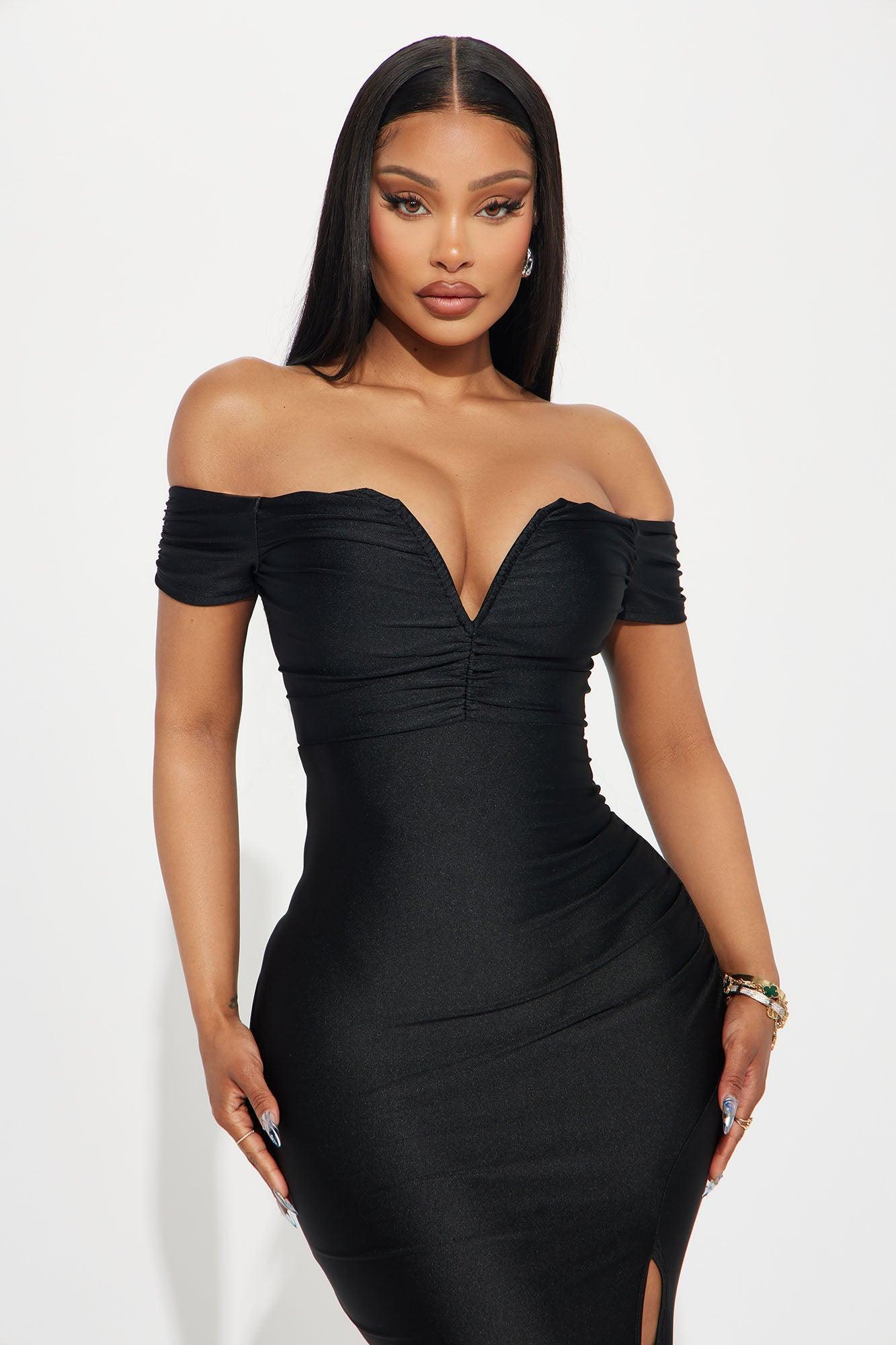 Take A Look Gown - Black Product Image