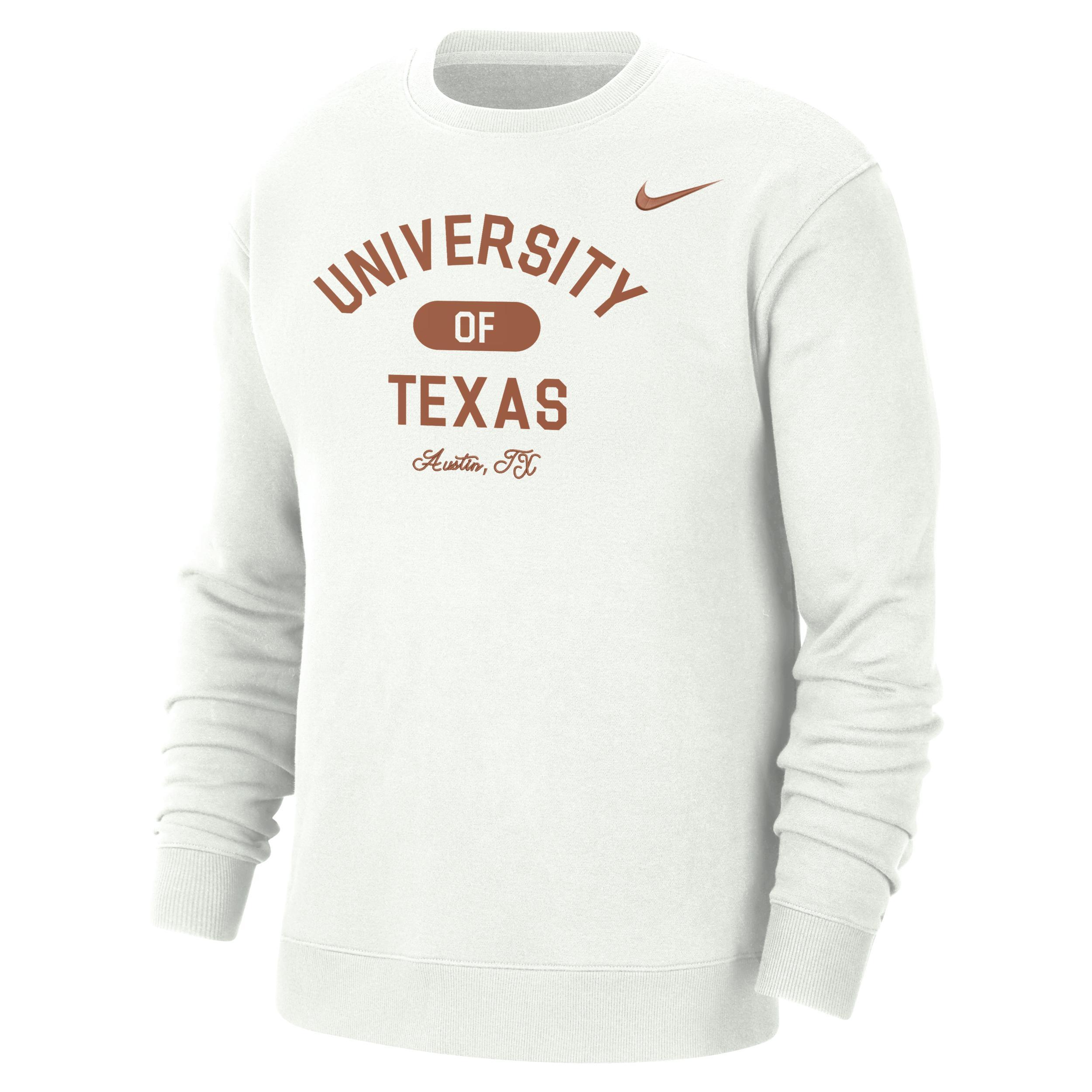 Texas Men's Nike College Crew-Neck Top Product Image