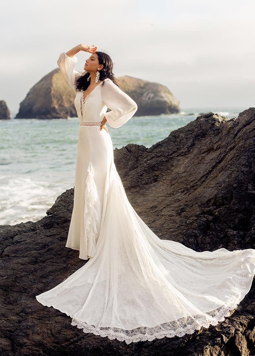 Emberlynn Bridal Gown in Lily Female Product Image