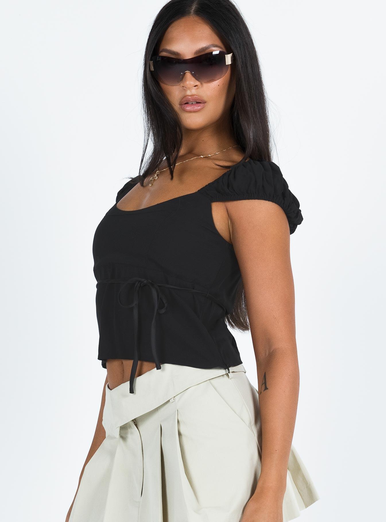 Seacrest Top Black Product Image