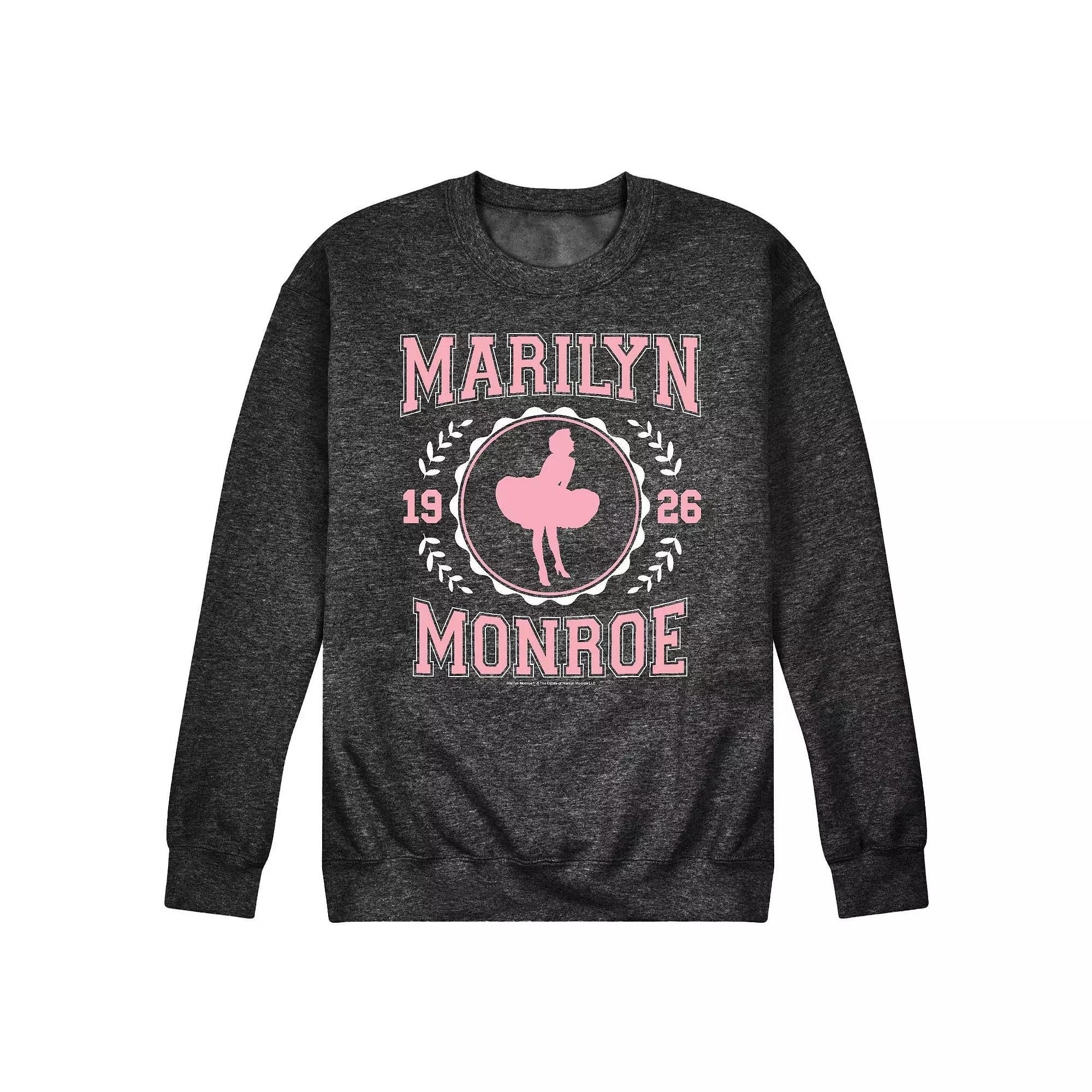 Mens Marilyn Monroe Collegiate Sweatshirt Product Image