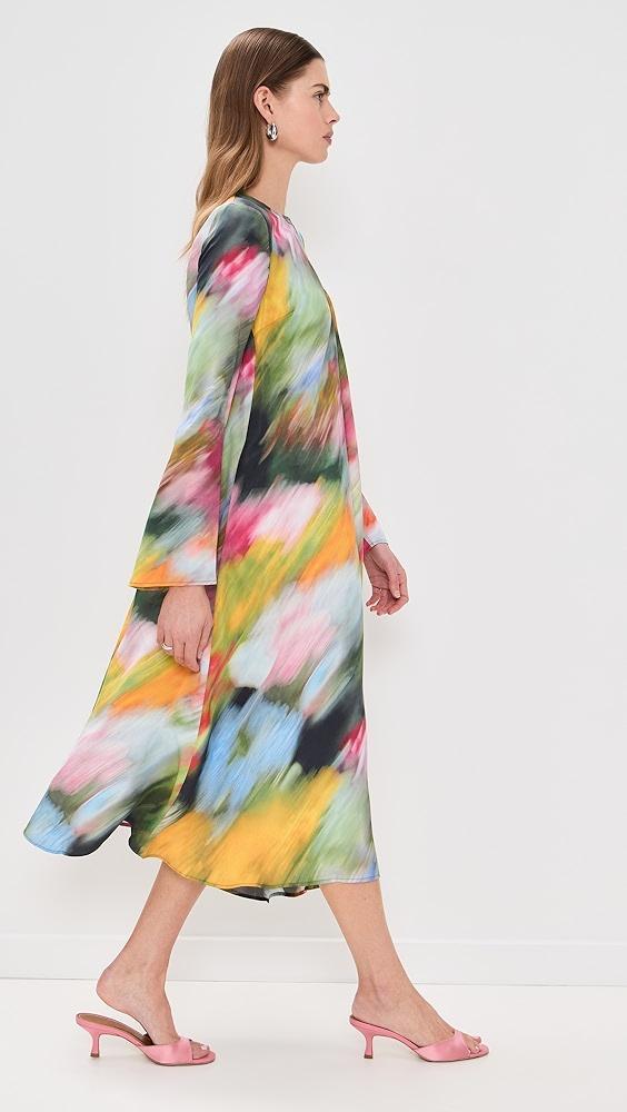 Stine Goya Draped Asymmetric Midi Dress | Shopbop Product Image