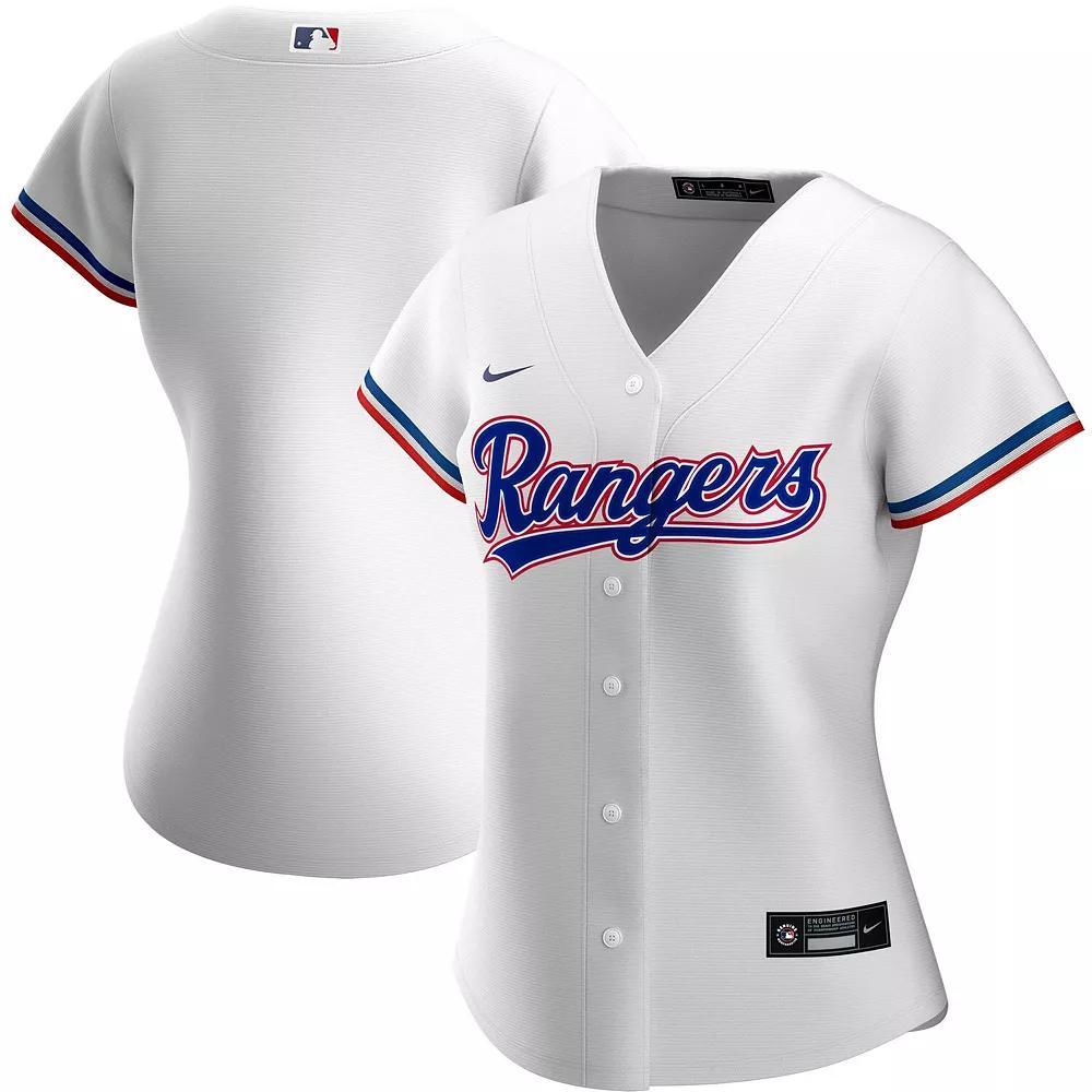 Women's Nike White Texas Rangers Home Replica Team Jersey, Size: Small Product Image
