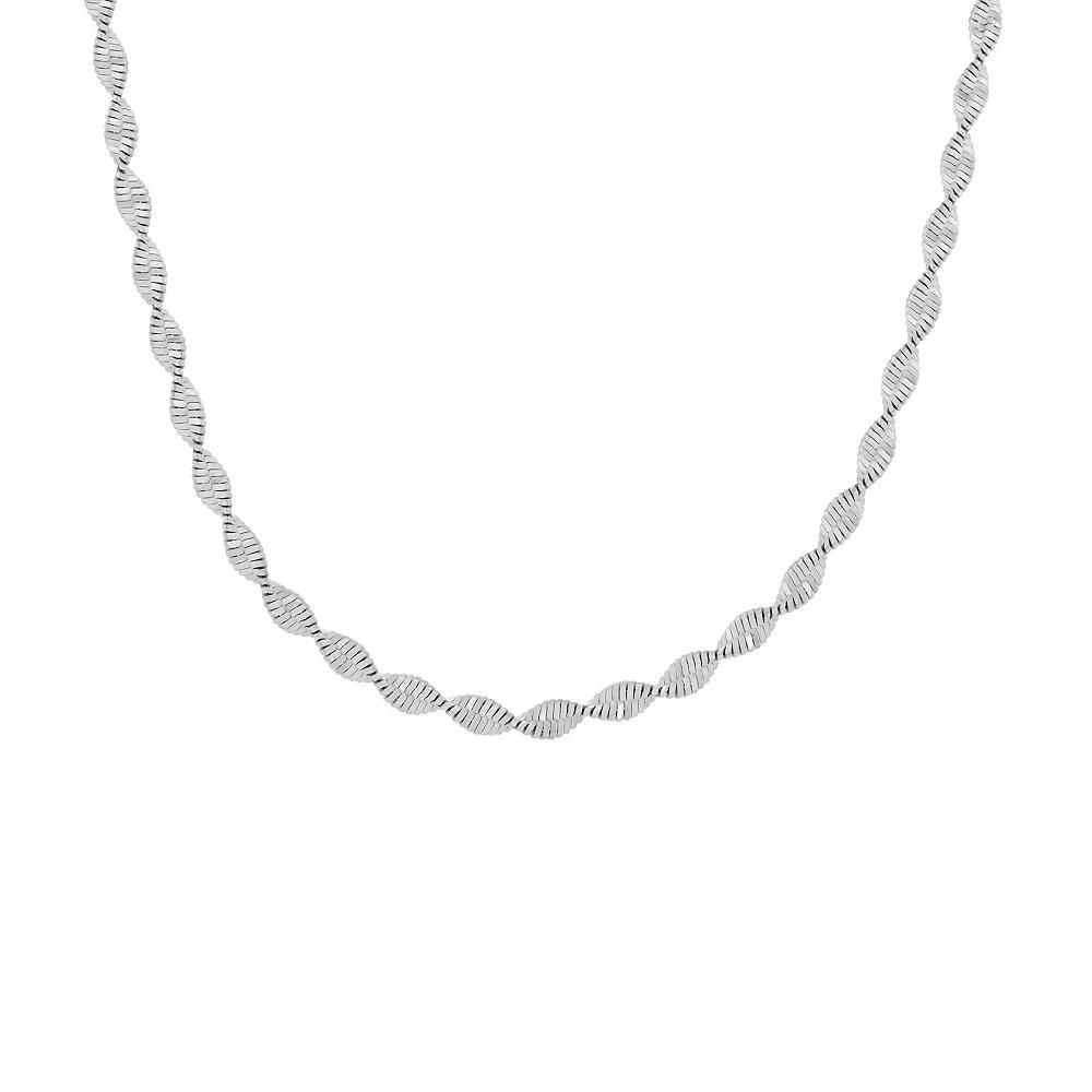 PRIMROSE Sterling Silver Butterfly Chain, Women's, Size: 24" Product Image