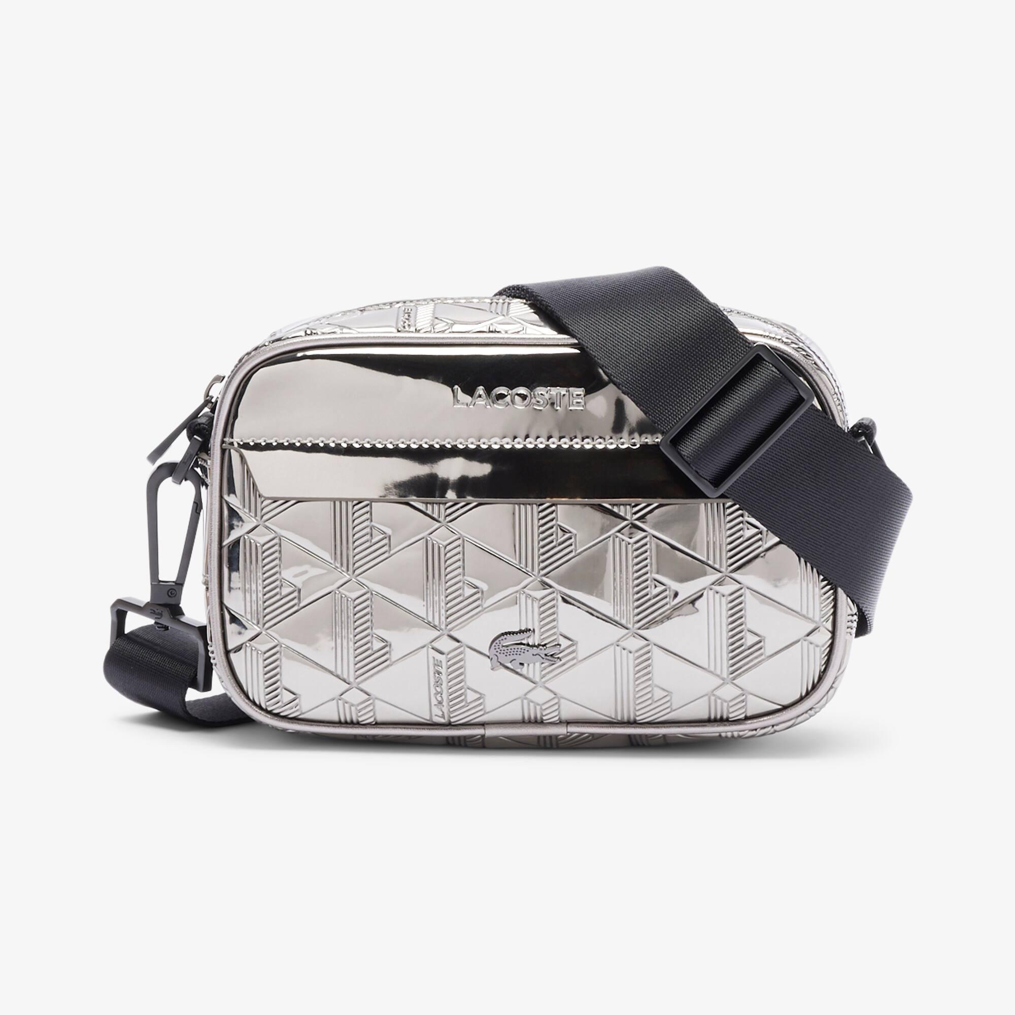 Small The Blend Silver Reporter Bag Product Image