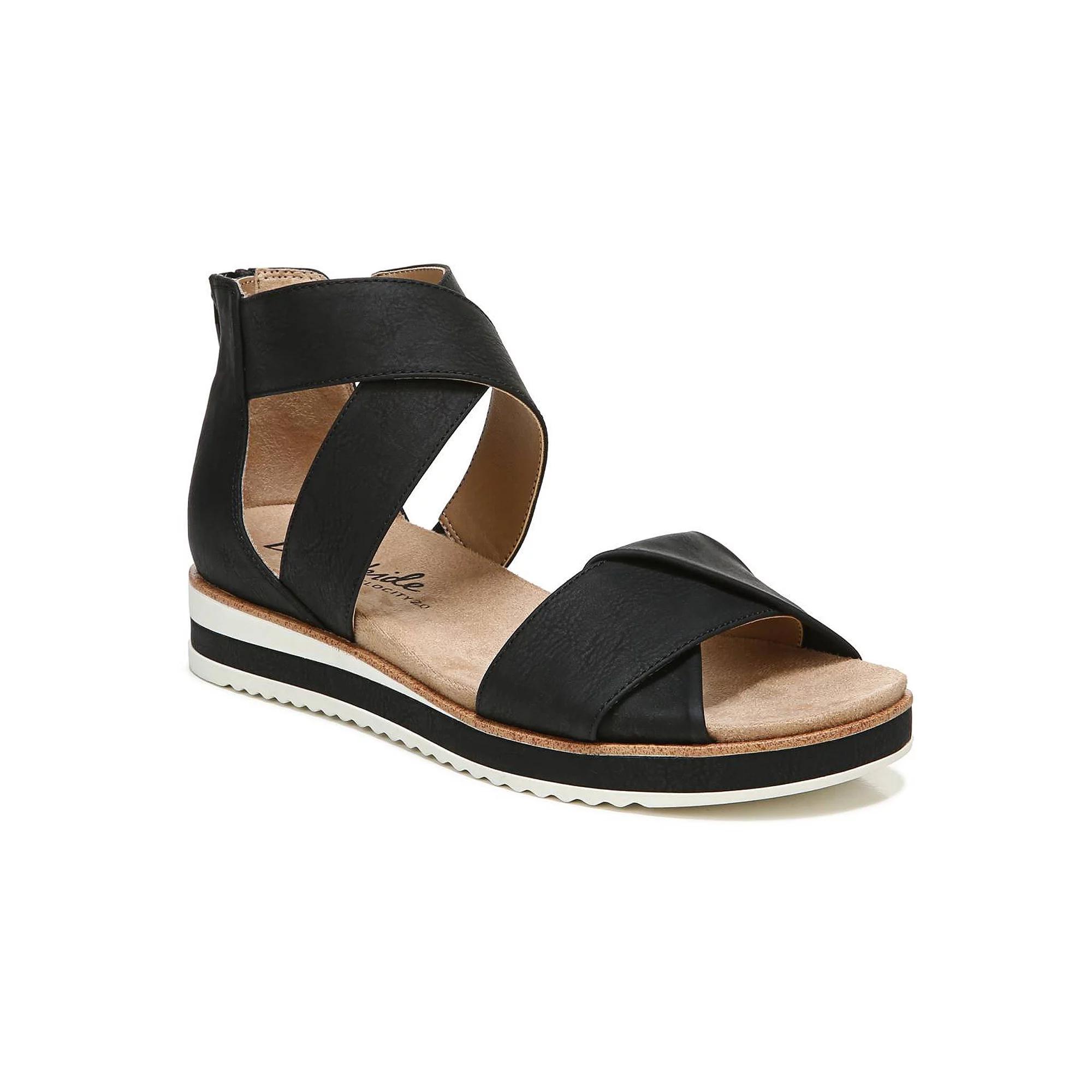 LifeStride Zoom Women's Sandals, Size: 8 Wide, Black Product Image