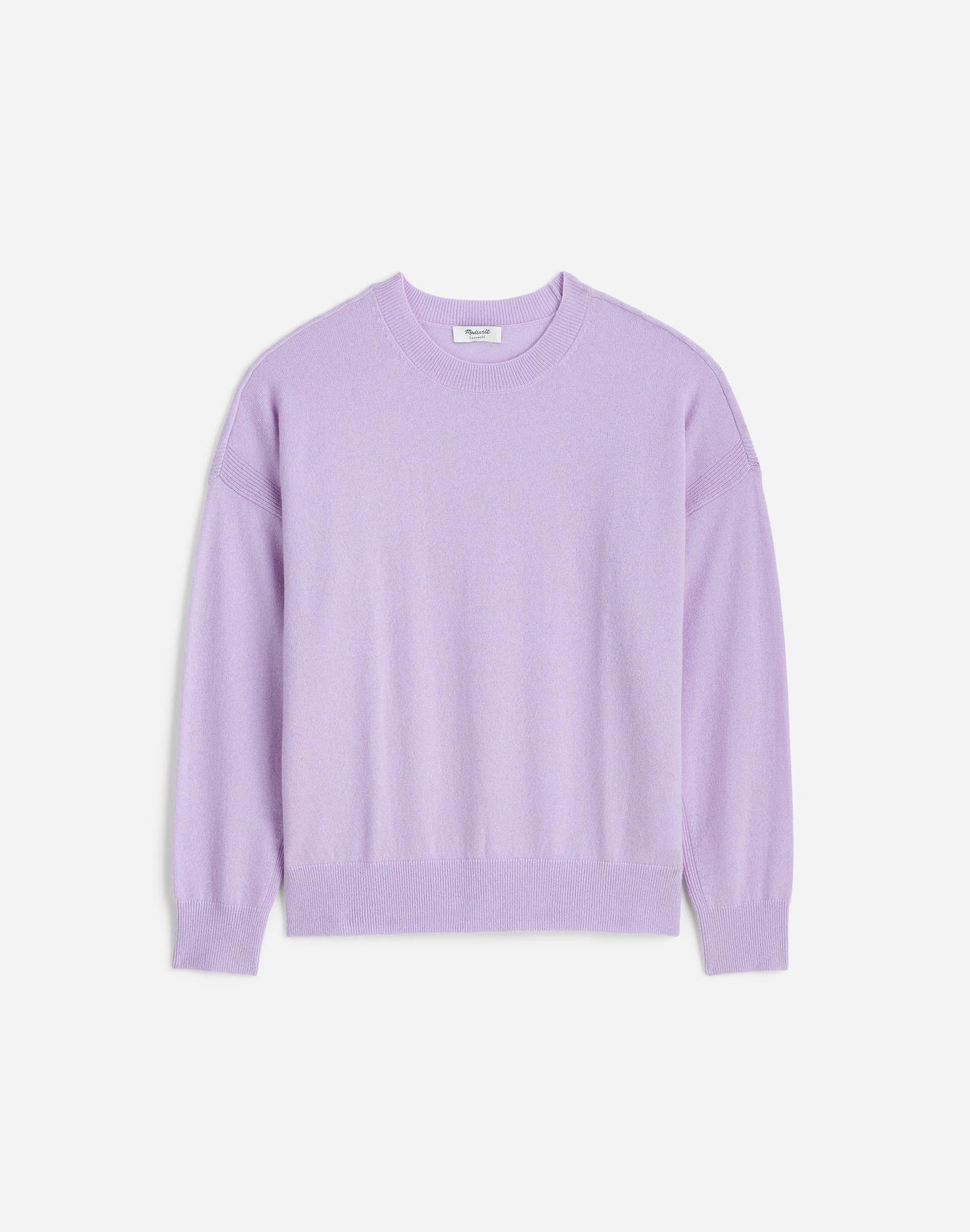 Cashmere Relaxed Crewneck Sweater Product Image