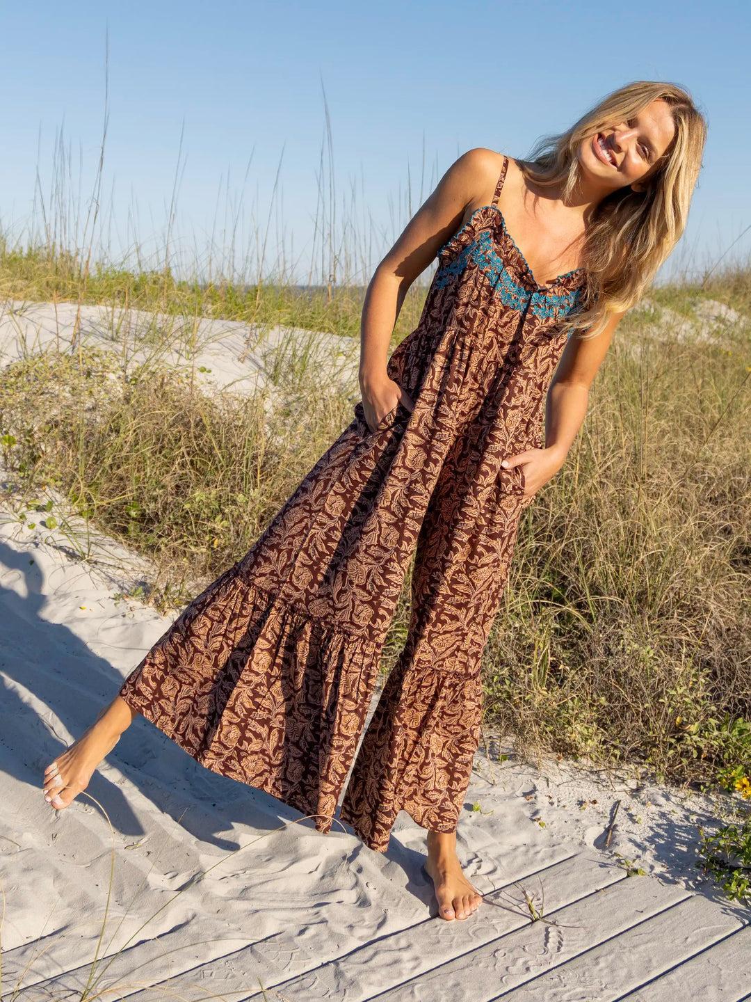 Harley Embroidered Jumpsuit Product Image