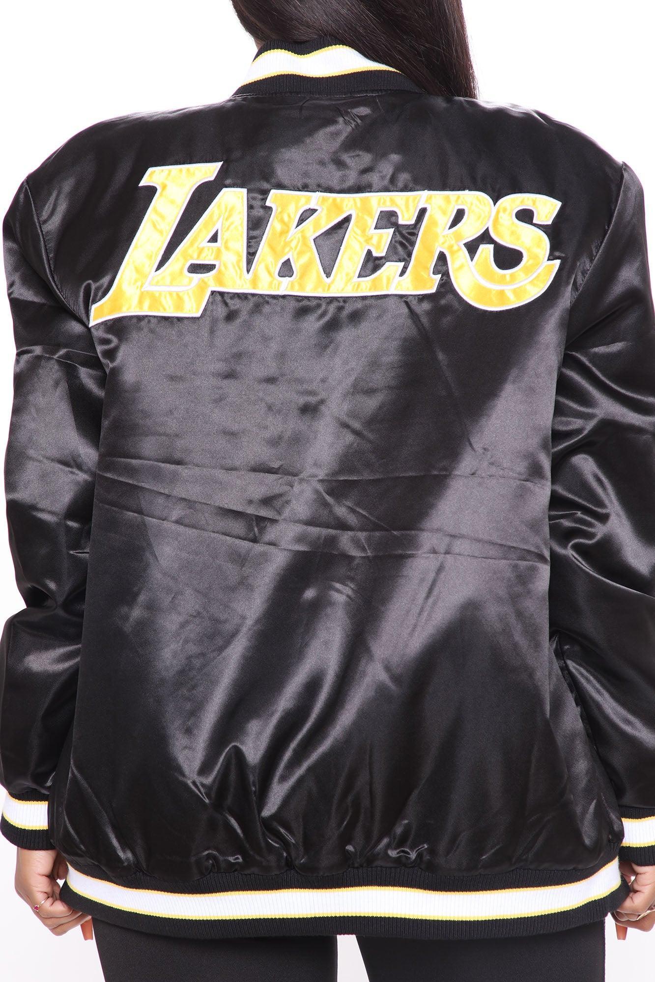 NBA Slam Dunk Lakers Bomber Jacket - Black Product Image