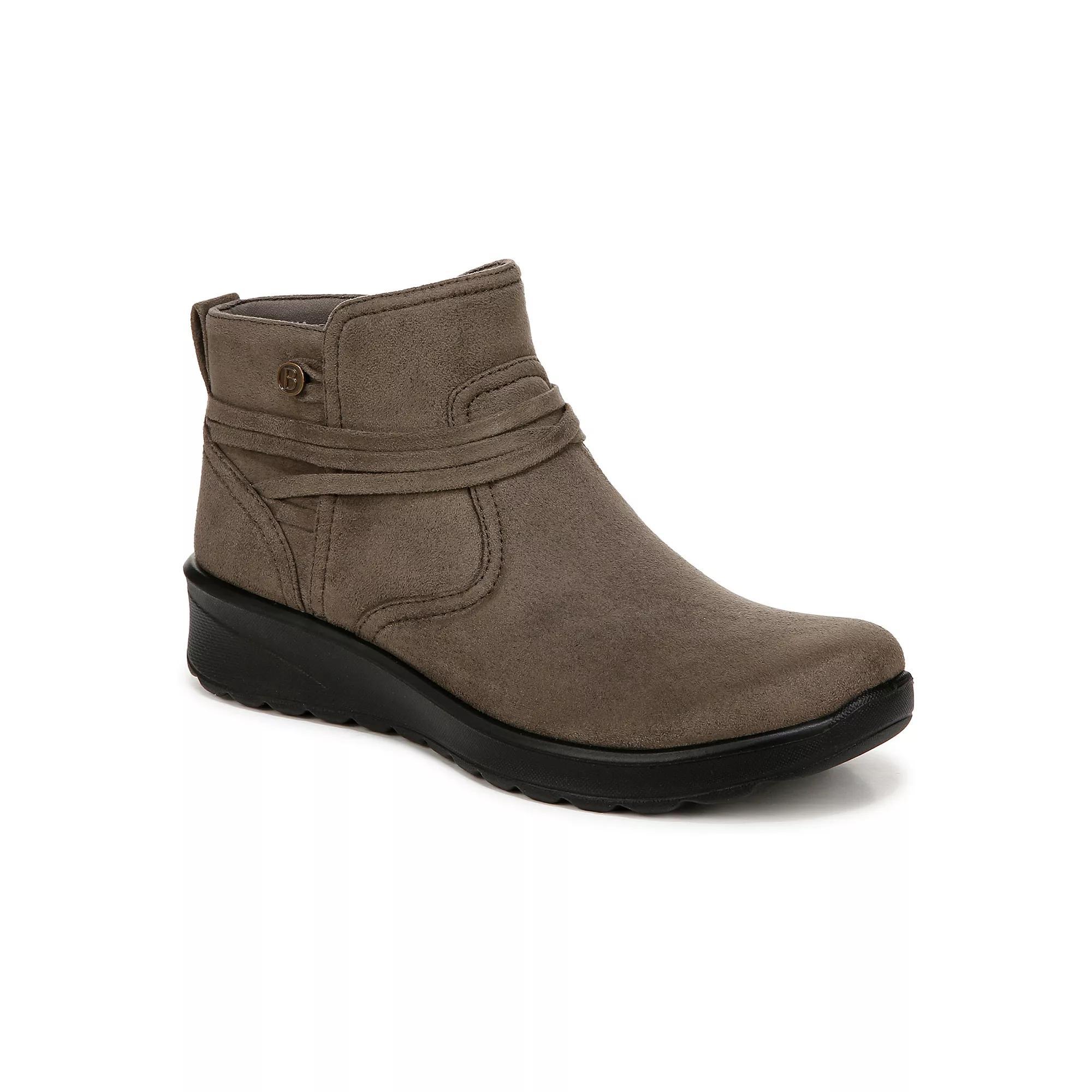 LifeStride Guest Women's Ankle Boots, Size: 9.5 Wide, Olive Black Product Image