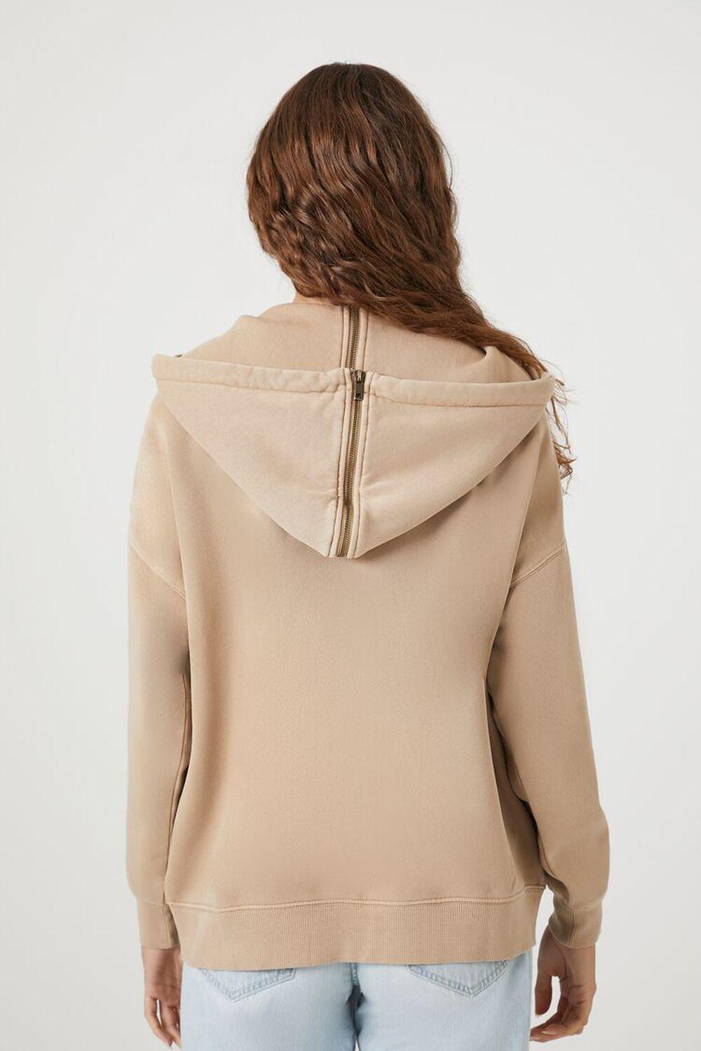 Bow & Arrow Zip-Up Hoodie | Forever 21 Product Image