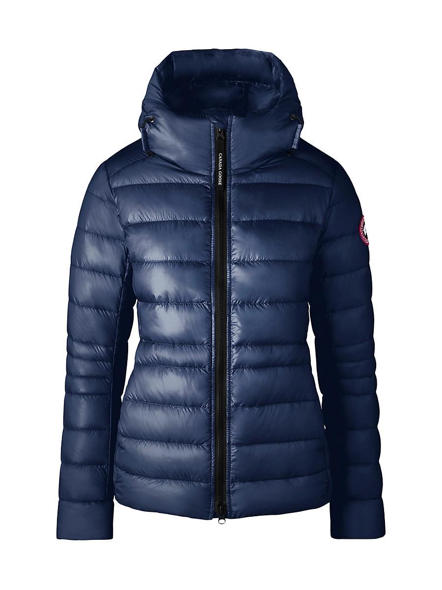 Womens Cypress Hooded Down Jacket Product Image
