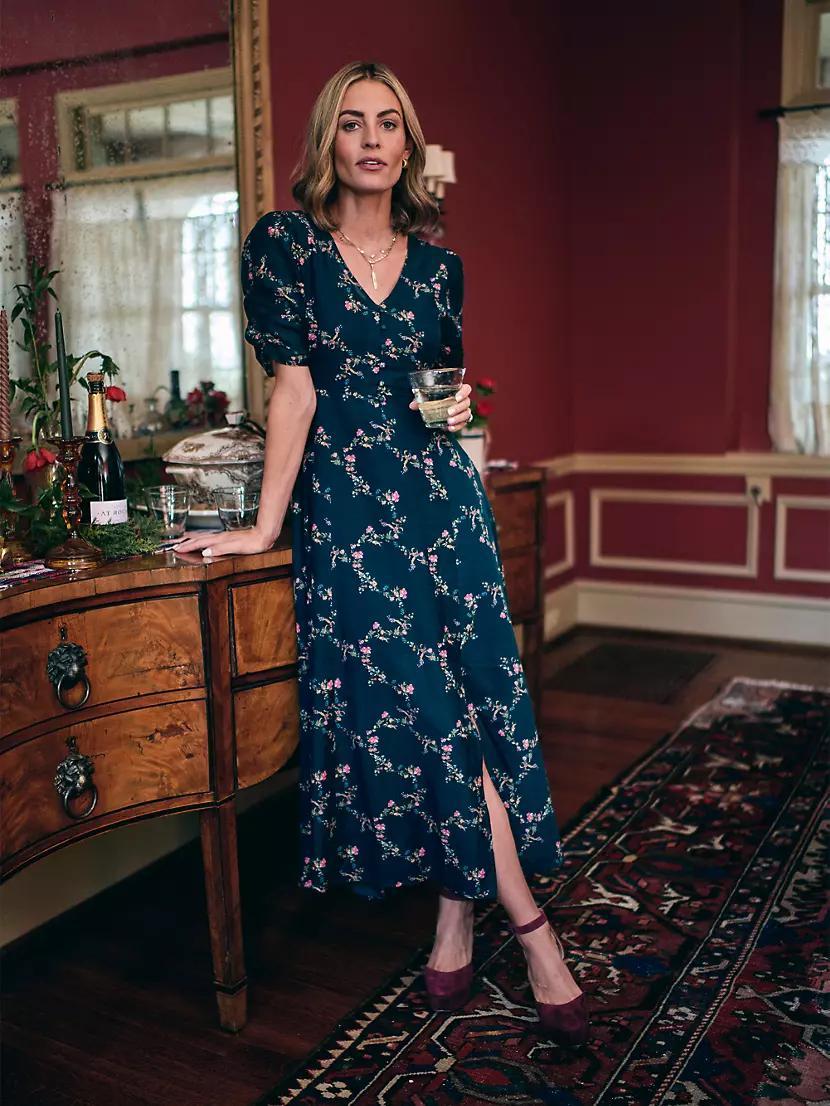 Elaine Floral Maxi Dress Product Image