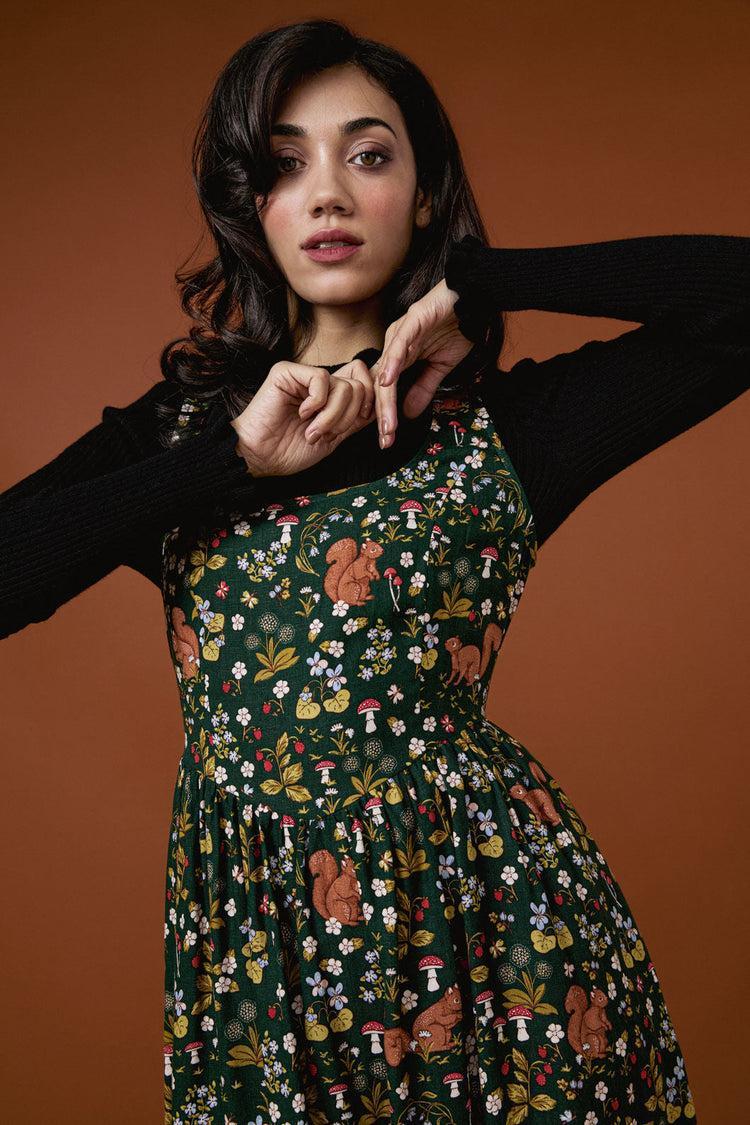 Squirrel Away Midi Dress Product Image