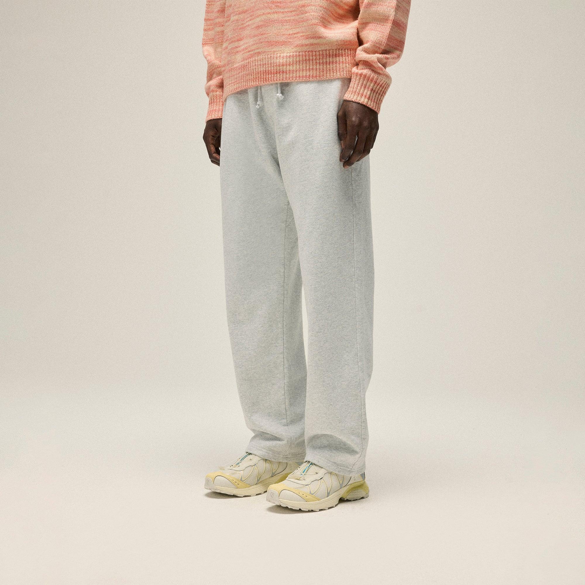 Kith Fleece Bryson Sweatpant - Light Heather Grey Male Product Image