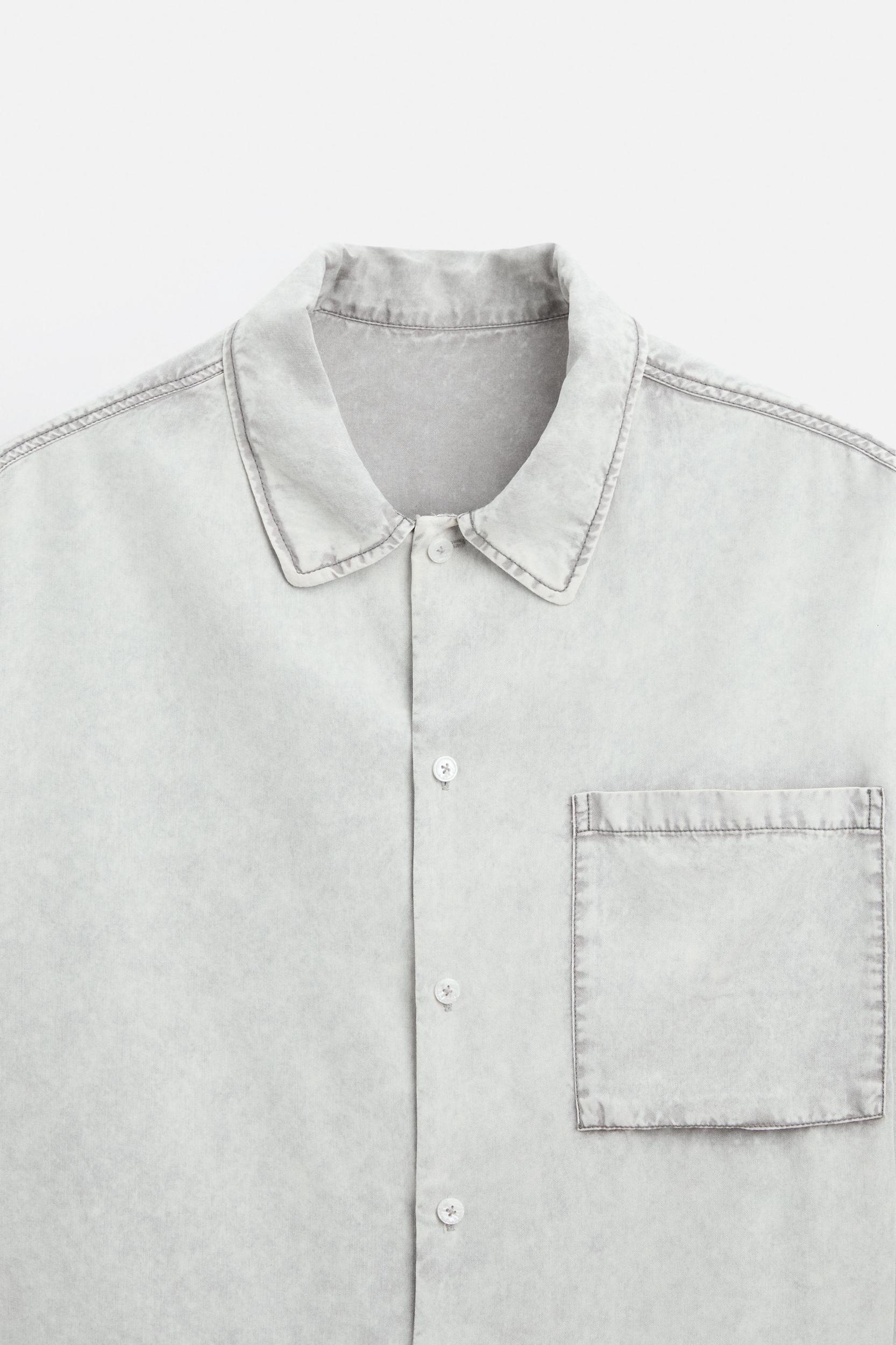 WASHED LYOCELL SHIRT Product Image
