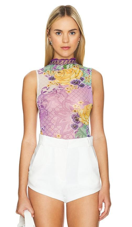 x REVOLVE Mary Bodysuit Agua Bendita Product Image