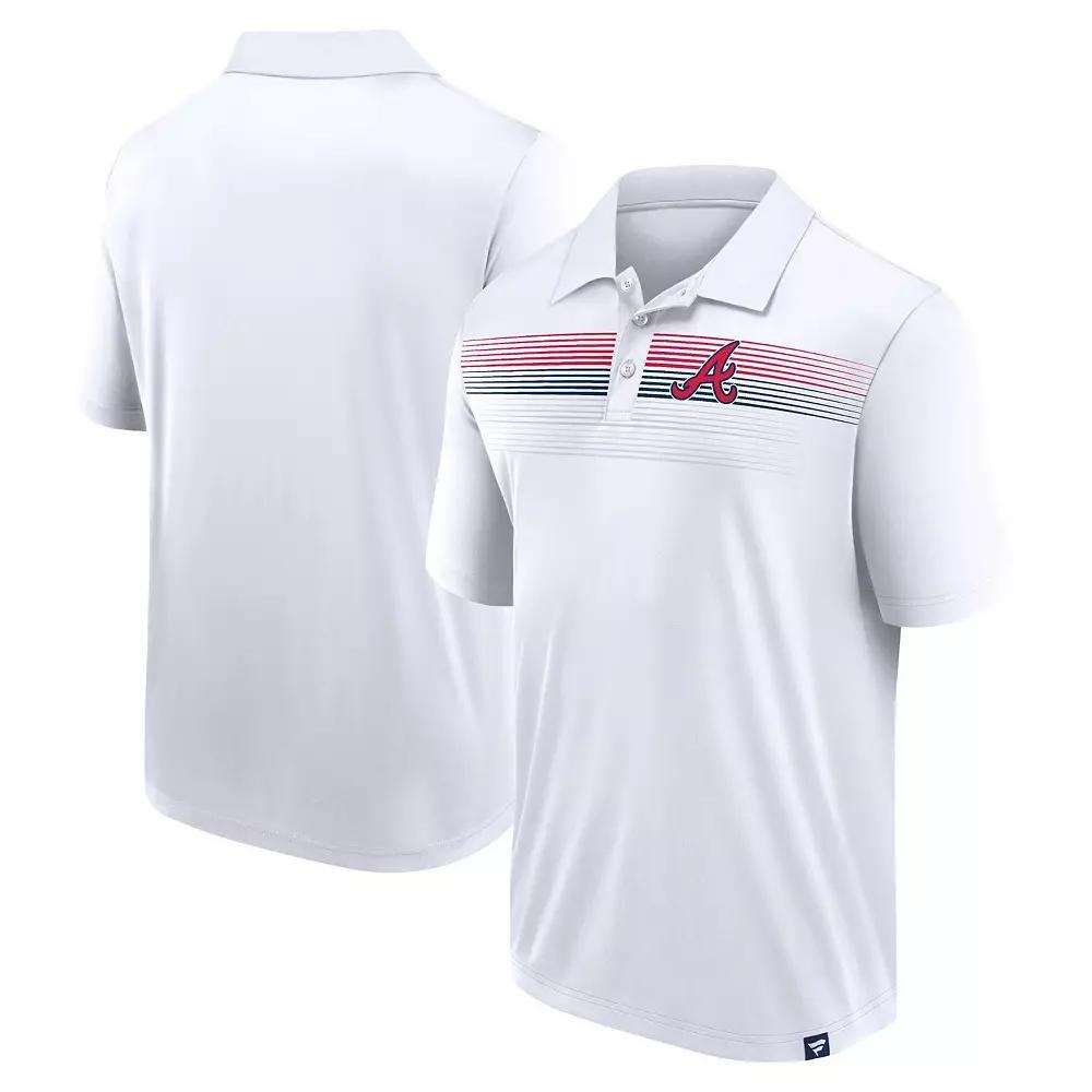 Men's Fanatics Branded White Los Angeles Dodgers Big & Tall Victory For Us Interlock Polo, Size: 5XB Product Image