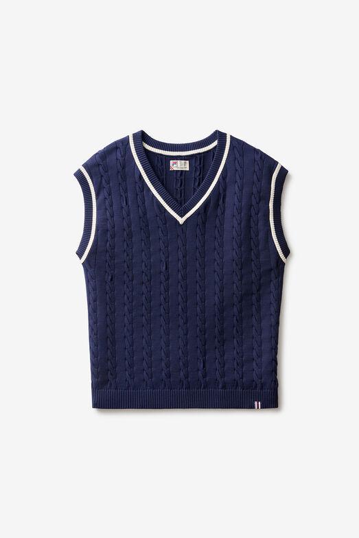 Baseline Cable Knit Vest Product Image