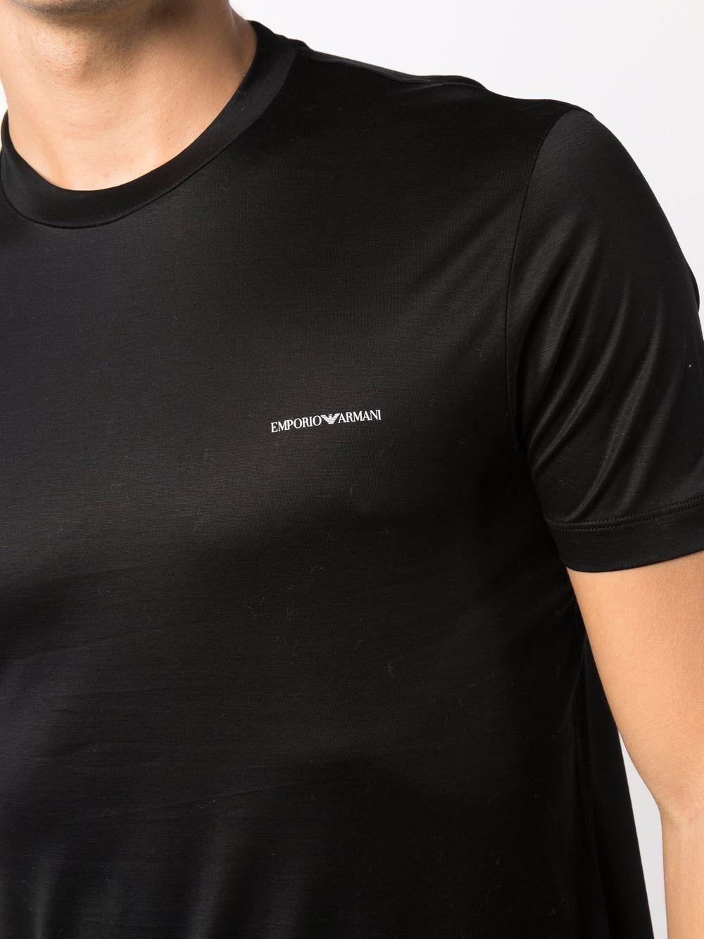 logo-print crew neck T-shirt Product Image