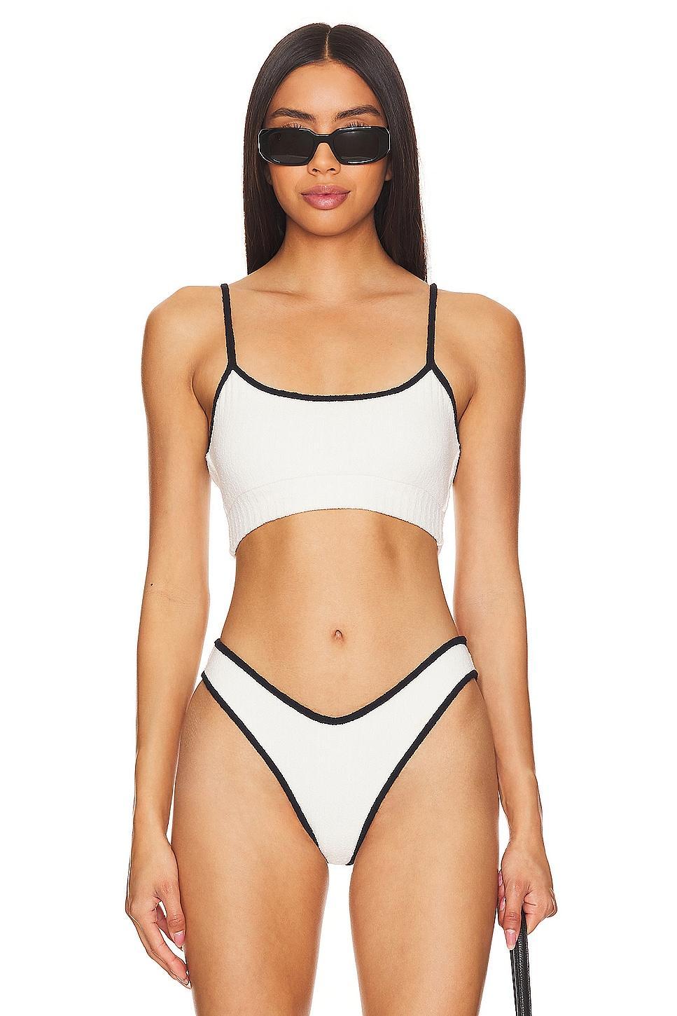 X Olivia Culpo Simple Sport Top Montce Swim Product Image