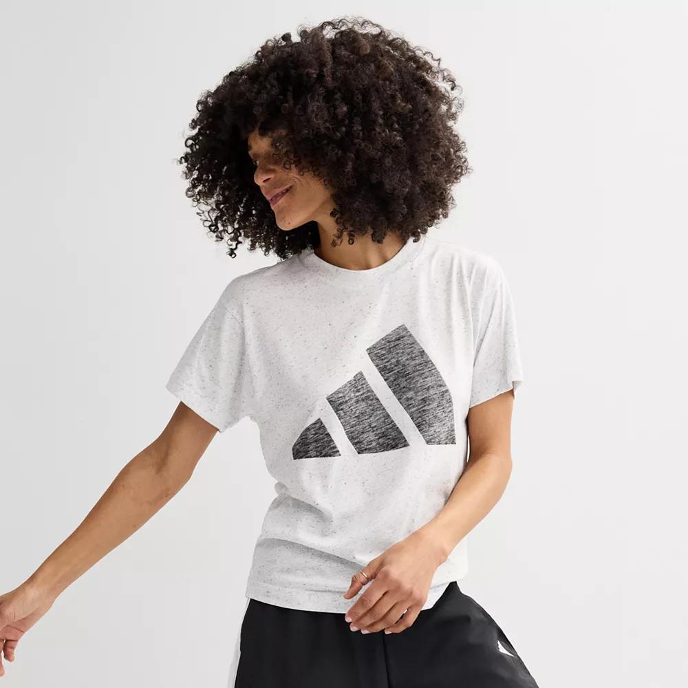 Women's adidas Future Icons Winners 3.0 Tee, Size: XL, White Product Image