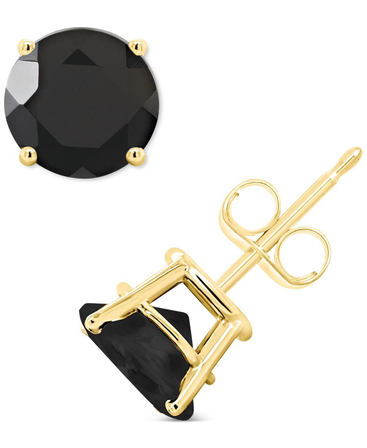 Celebration Gems 14k Gold Round Labradorite Stud Earrings, Women's Product Image