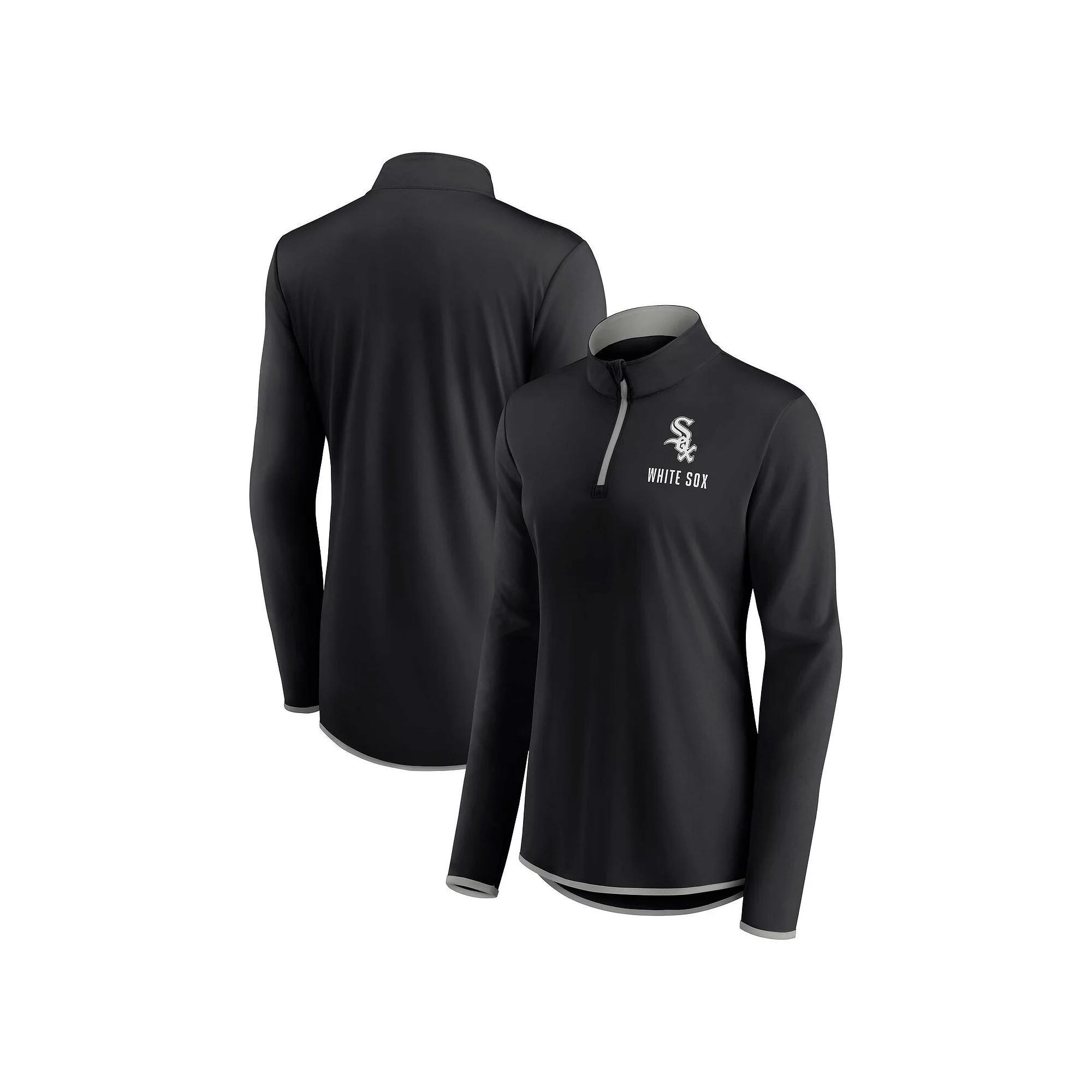Womens Fanatics Branded Washington Nationals Worth The Drive Quarter-Zip Jacket Product Image
