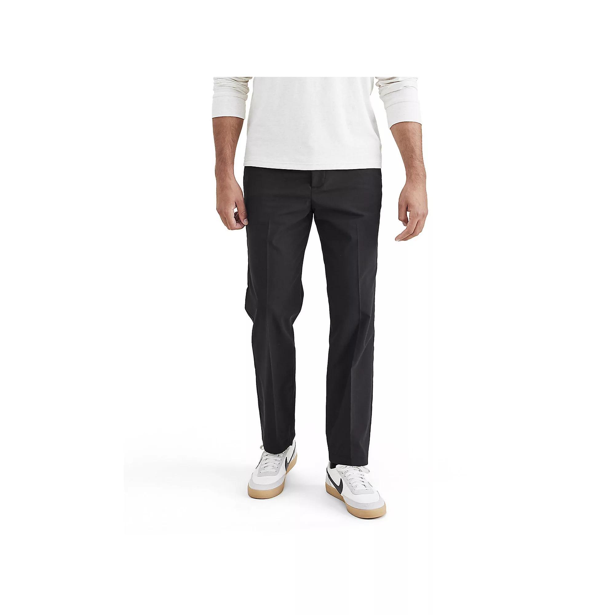 Men's Dockers® Signature Go Khaki Straight Pants, Size: 40X30, Harvest Gold Product Image