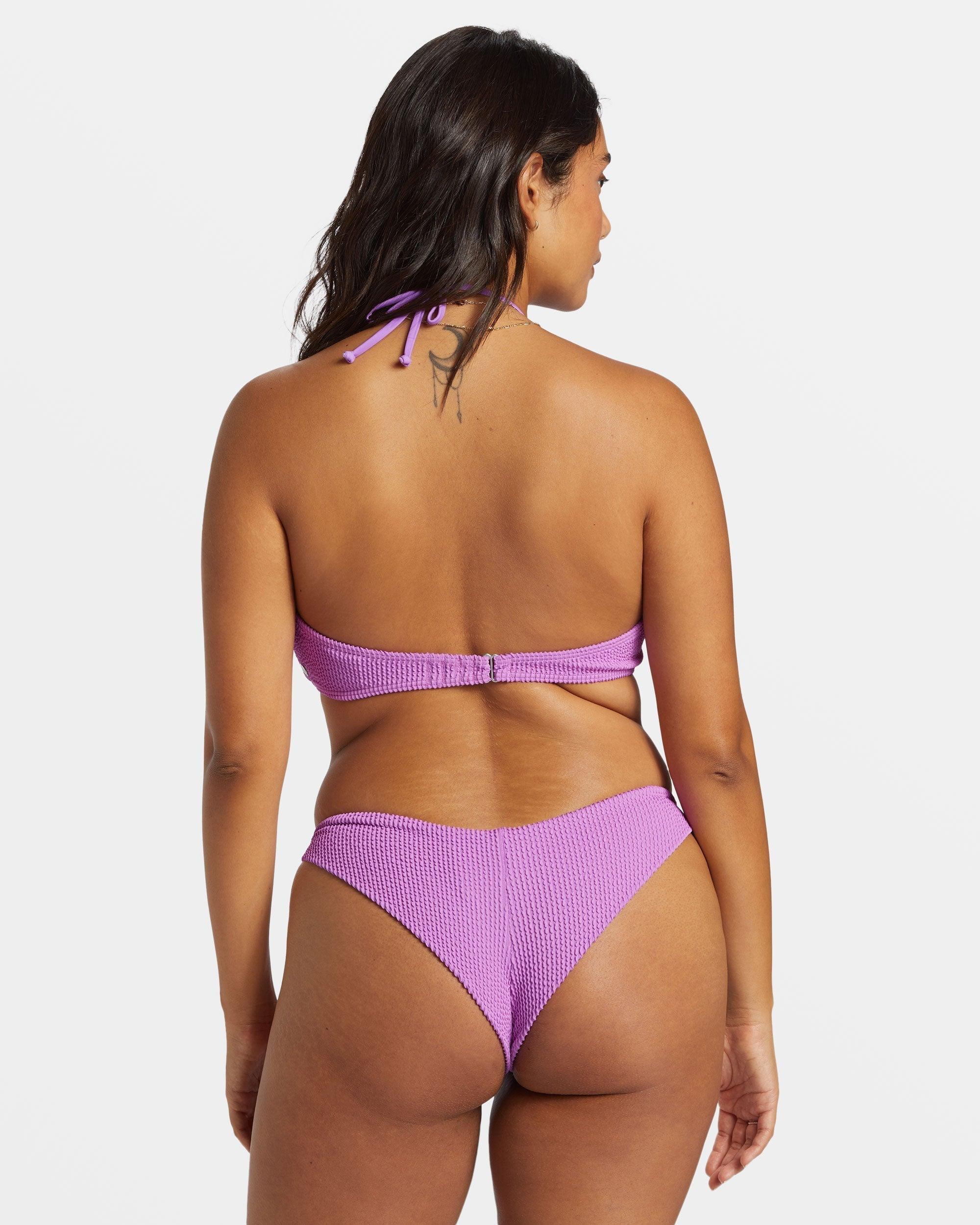 Summer High Multi-Way Bandeau Bikini Top - Bright Orchid Female Product Image