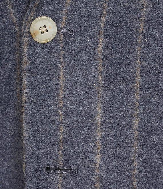 John Varvatos Signature Slim Fit Stripe Pattern Sport Coat Product Image