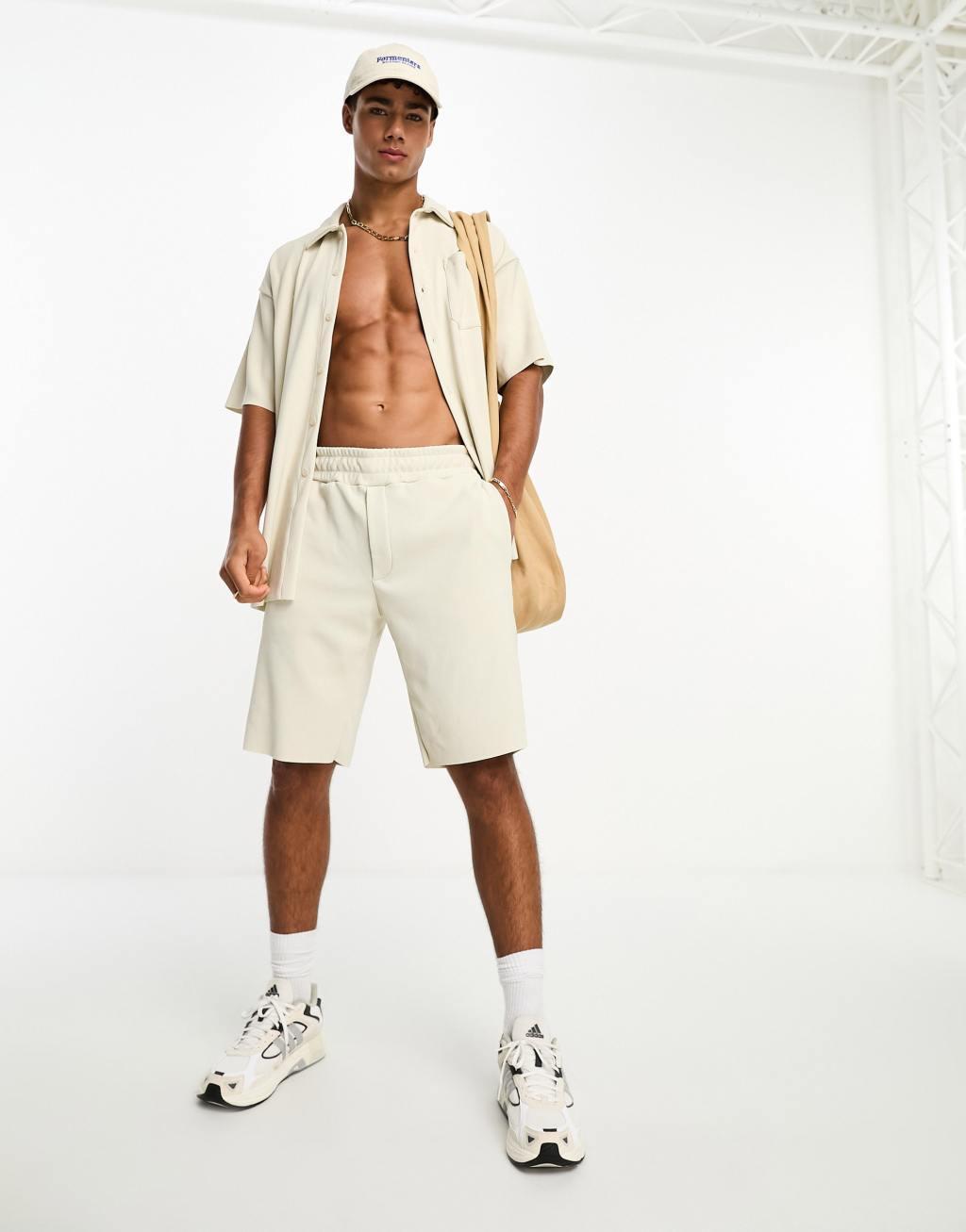 Jack & Jones Originals plisse shirt Product Image