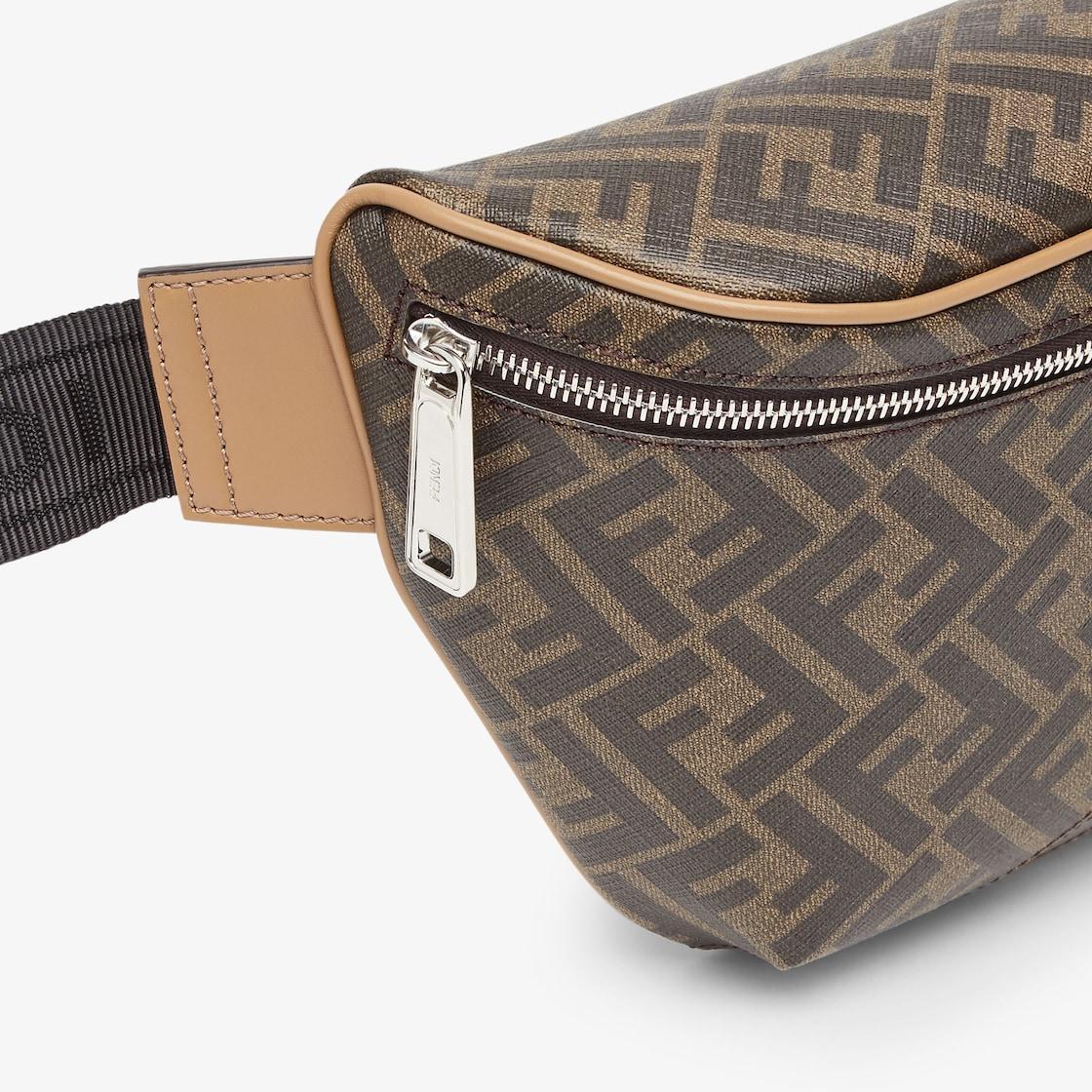 Fendi Diagonal Belt BagMulticolor leather belt bag Product Image