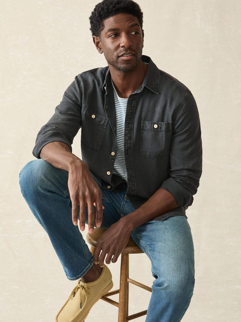 Tried & True Chambray Workshirt - Durango Black Product Image